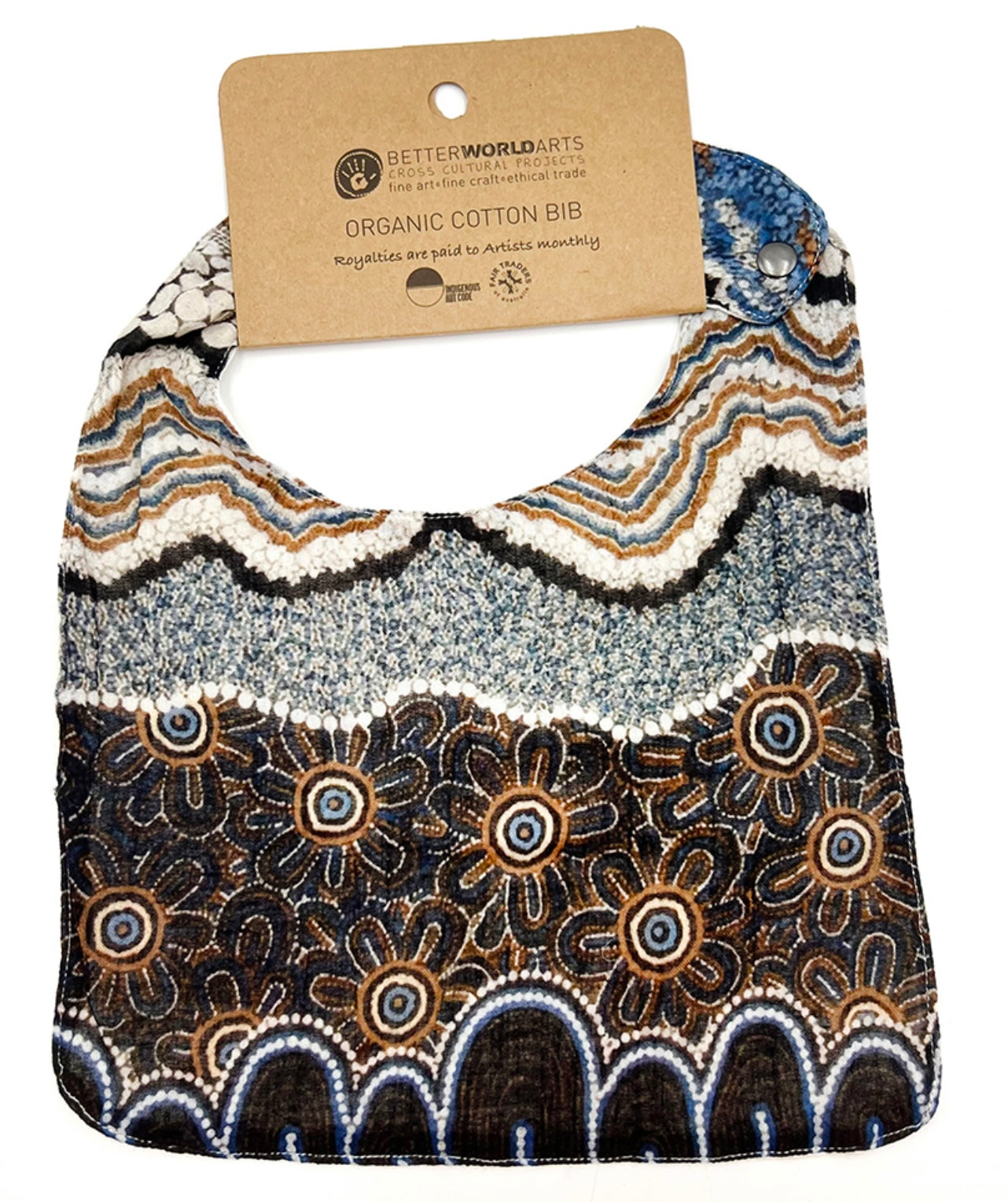 Organic Cotton Bib - Bianca Gardiner-Dodd