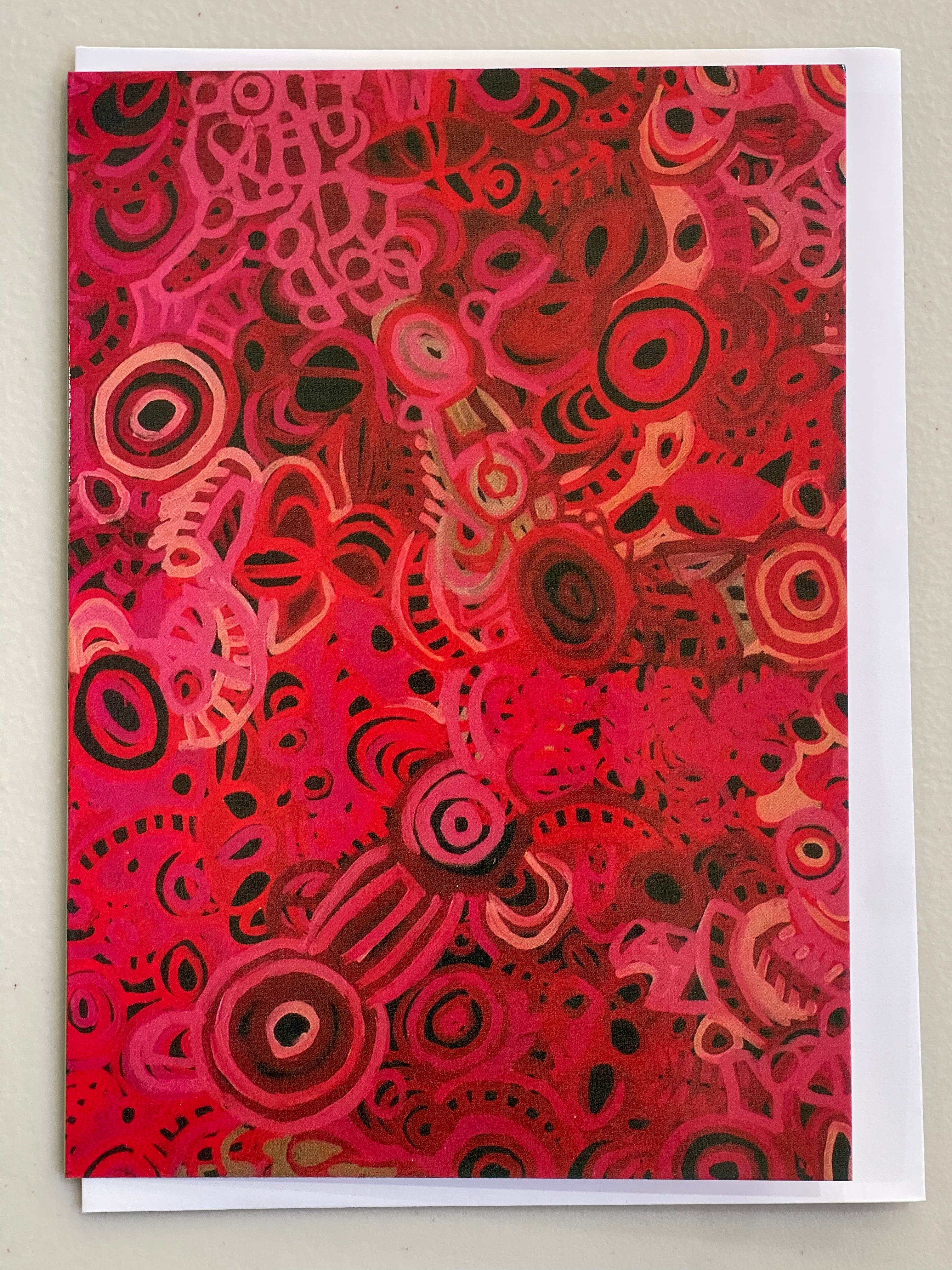 Greeting Card - Anyupa Stevens - APY Lands