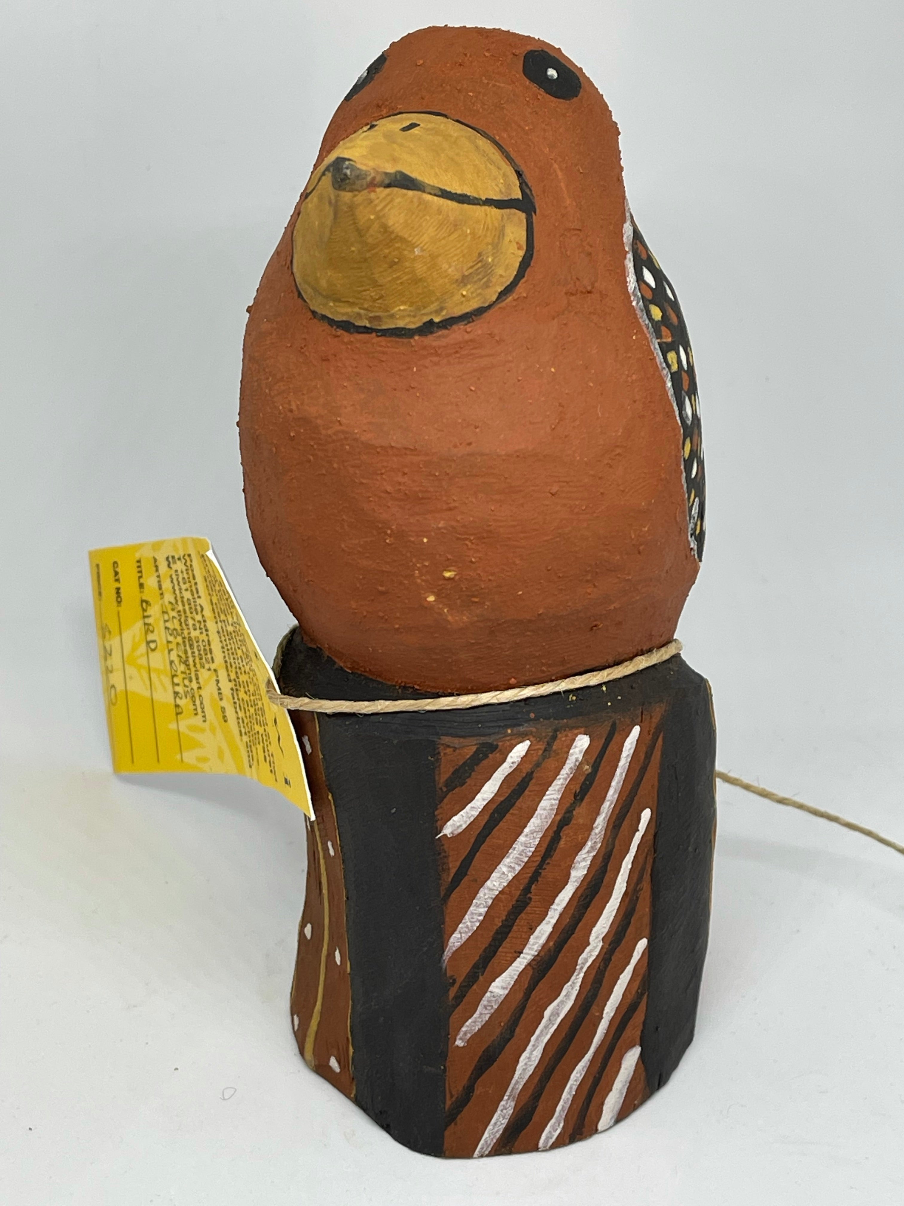 Hand Carved Bird - Albertus Tipiloura - Tiwi Designs