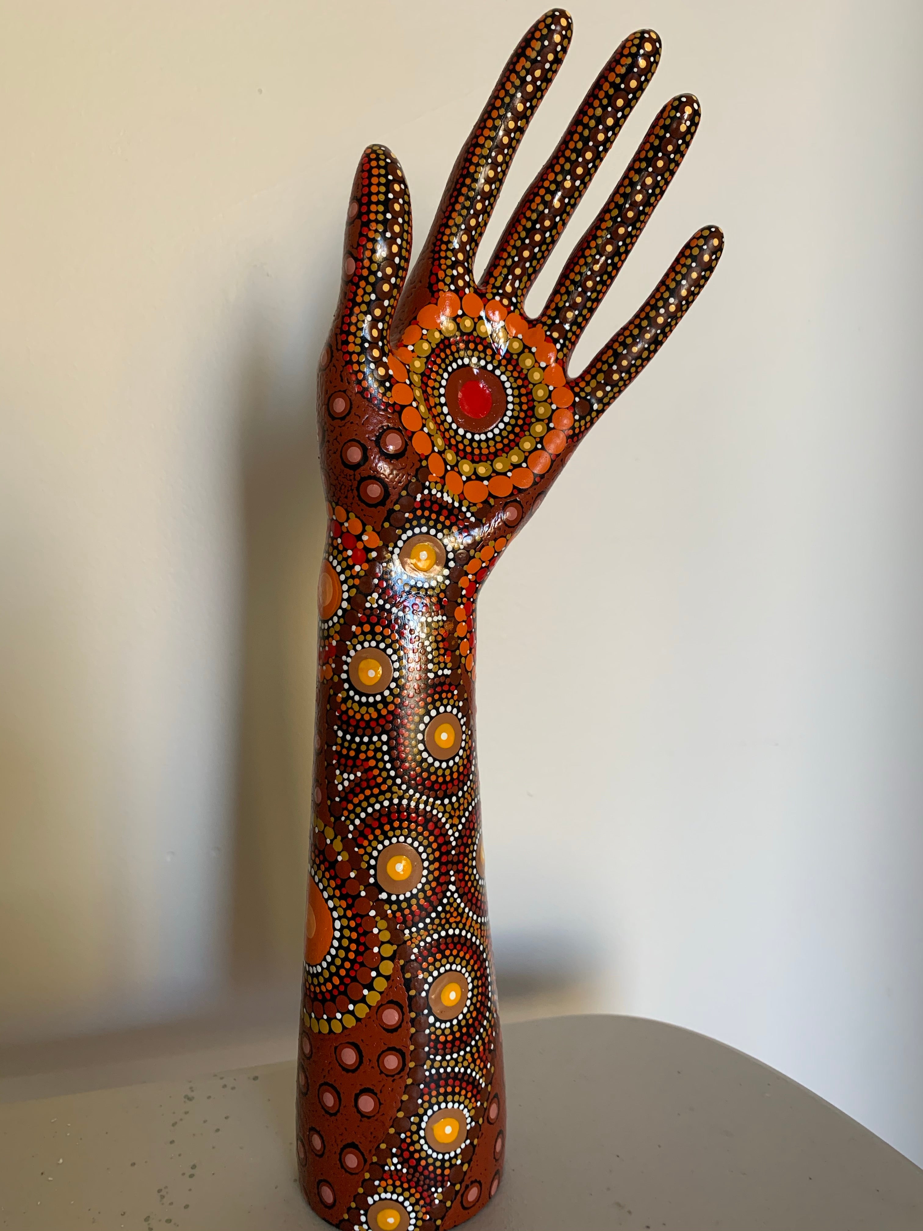 Painted Mannequin Hand R Ryder