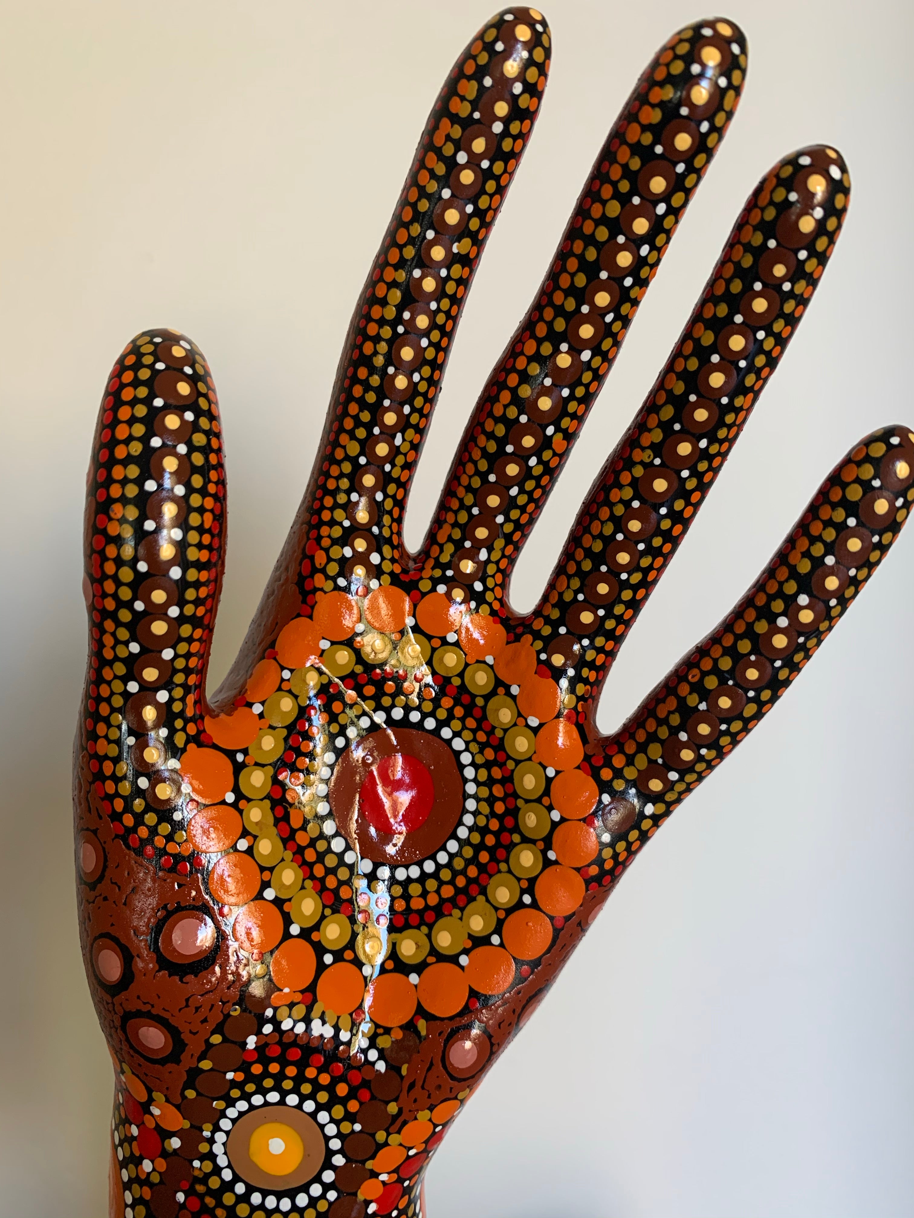 Painted Mannequin Hand R Ryder