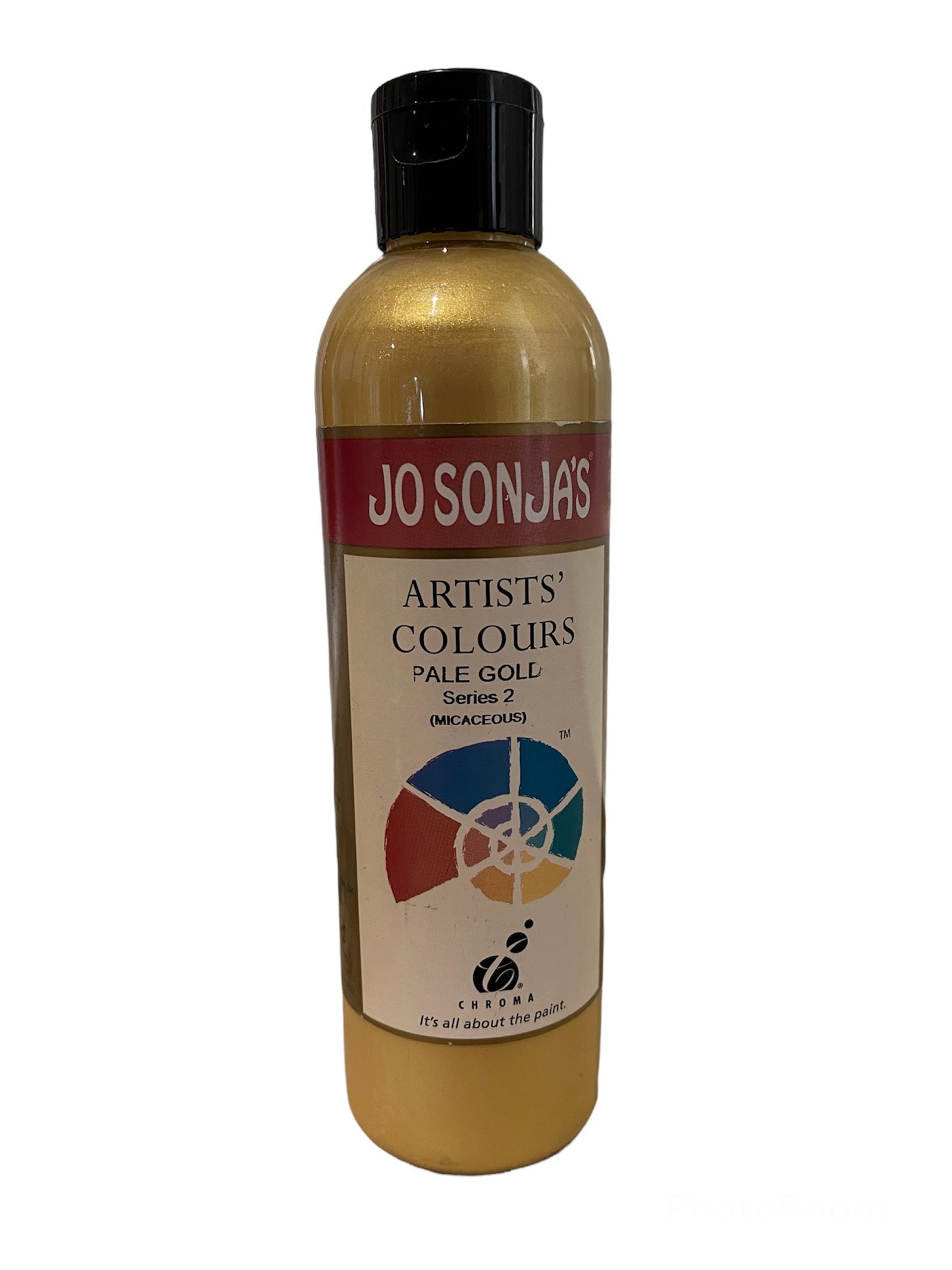 Jo Sonja's Artist Acrylic Paint Pale Gold 250ml