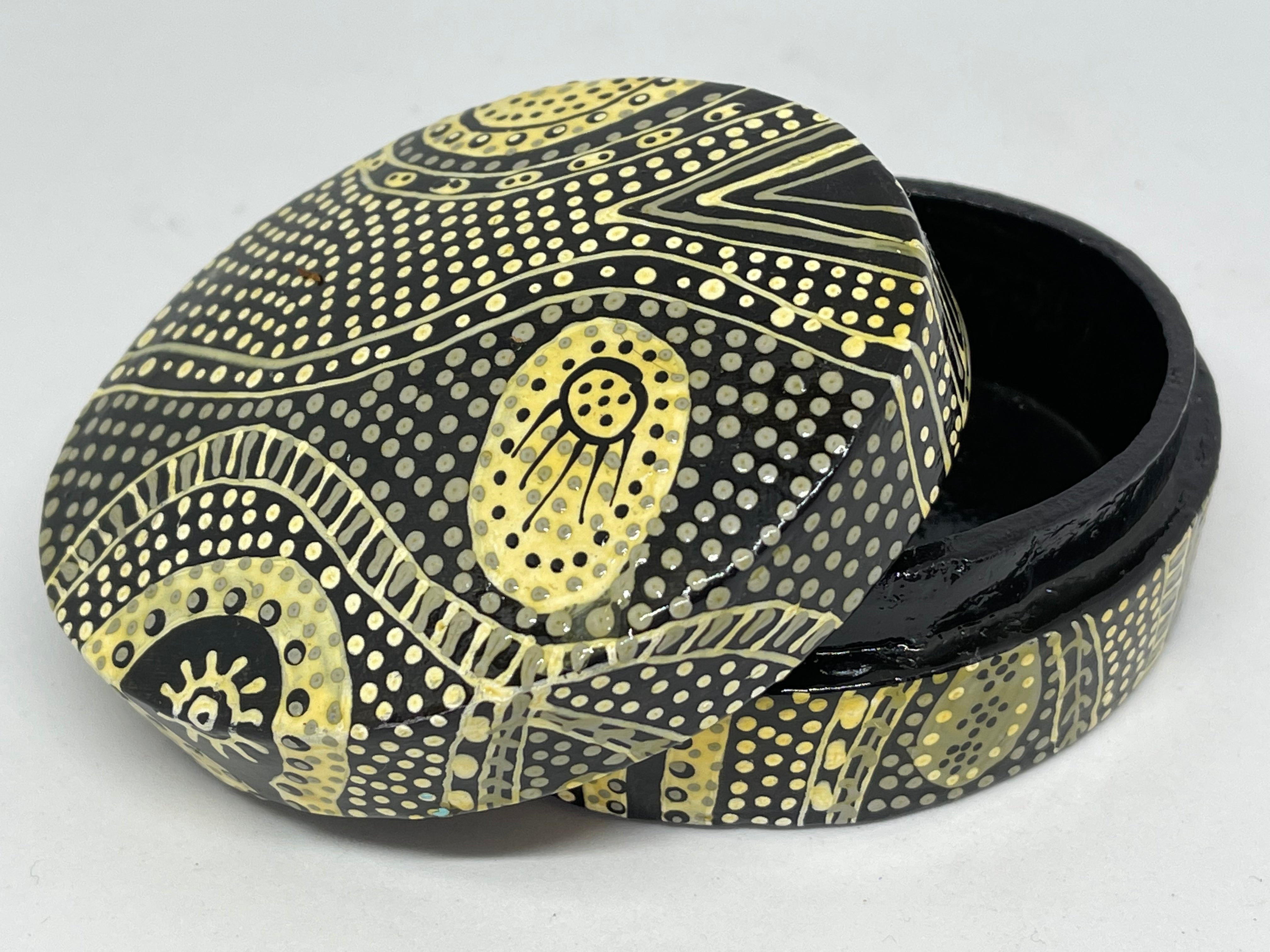 Decorative Box - Lee Anne Hall - Black