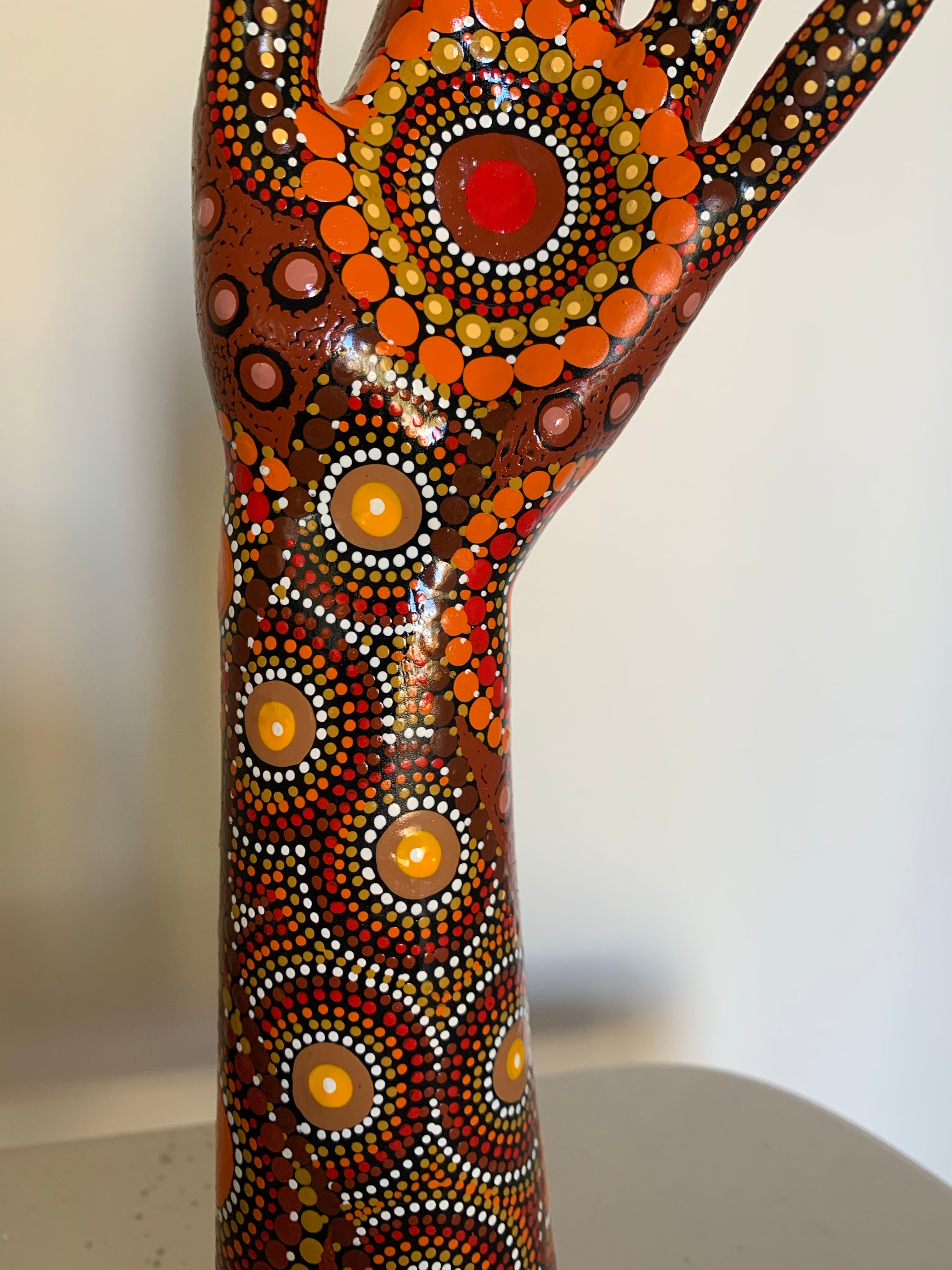 Painted Mannequin Hand R Ryder