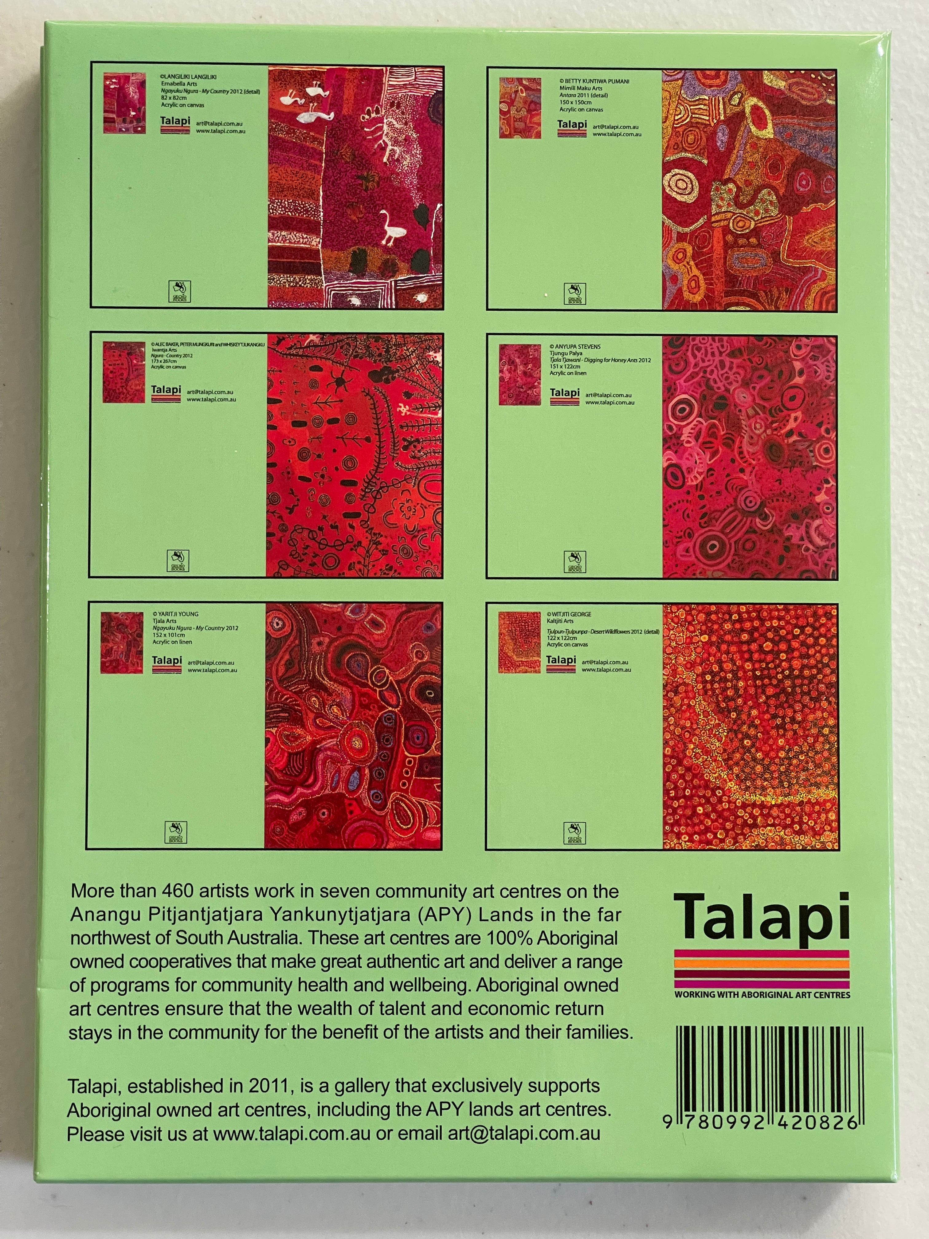 Greeting Card Box Set - Anangu Pitjantjatjara Yankunytjatjara Lands Art Centres (APY Lands)