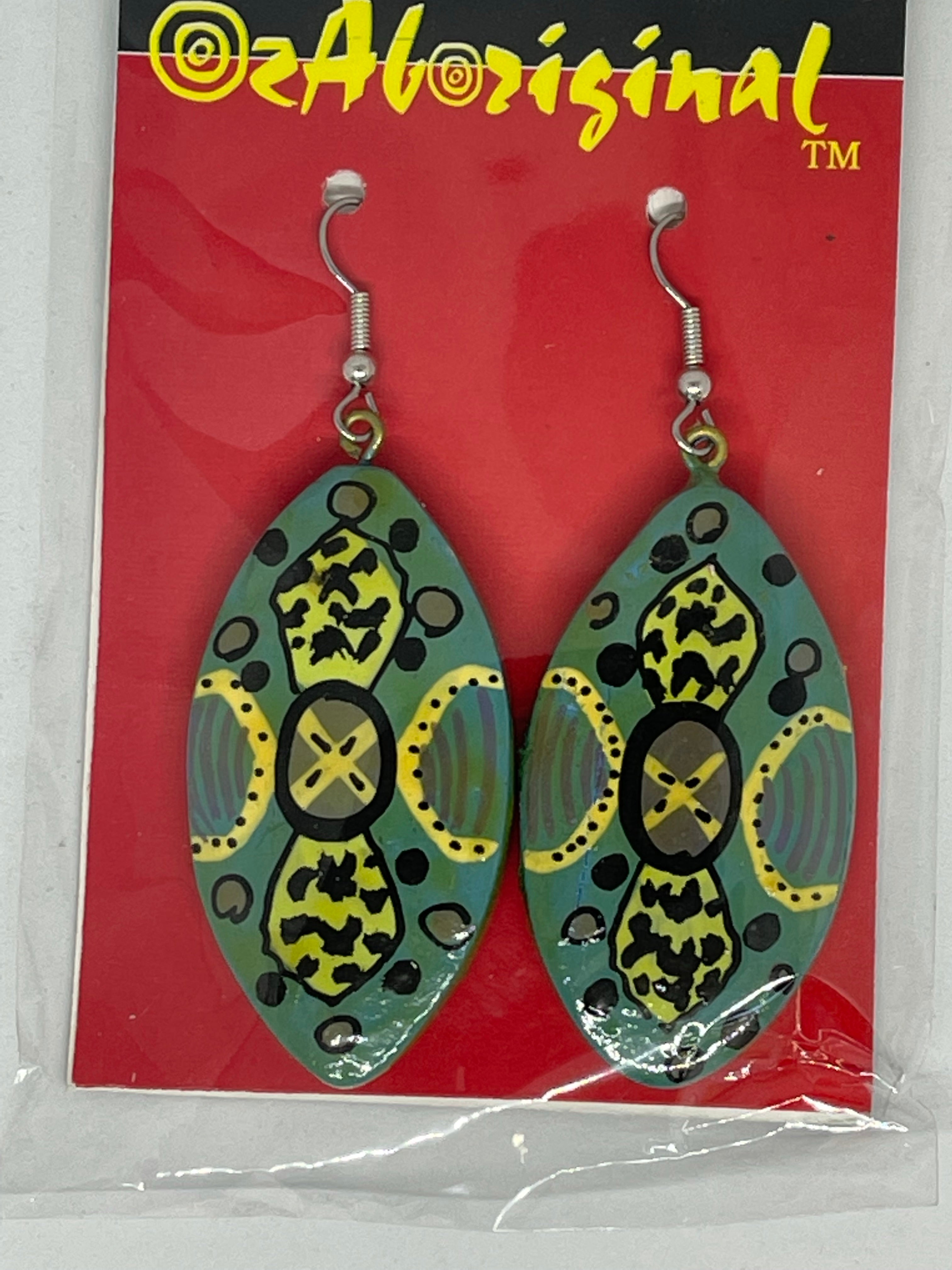 Earrings - Bridgett Wallace - Green