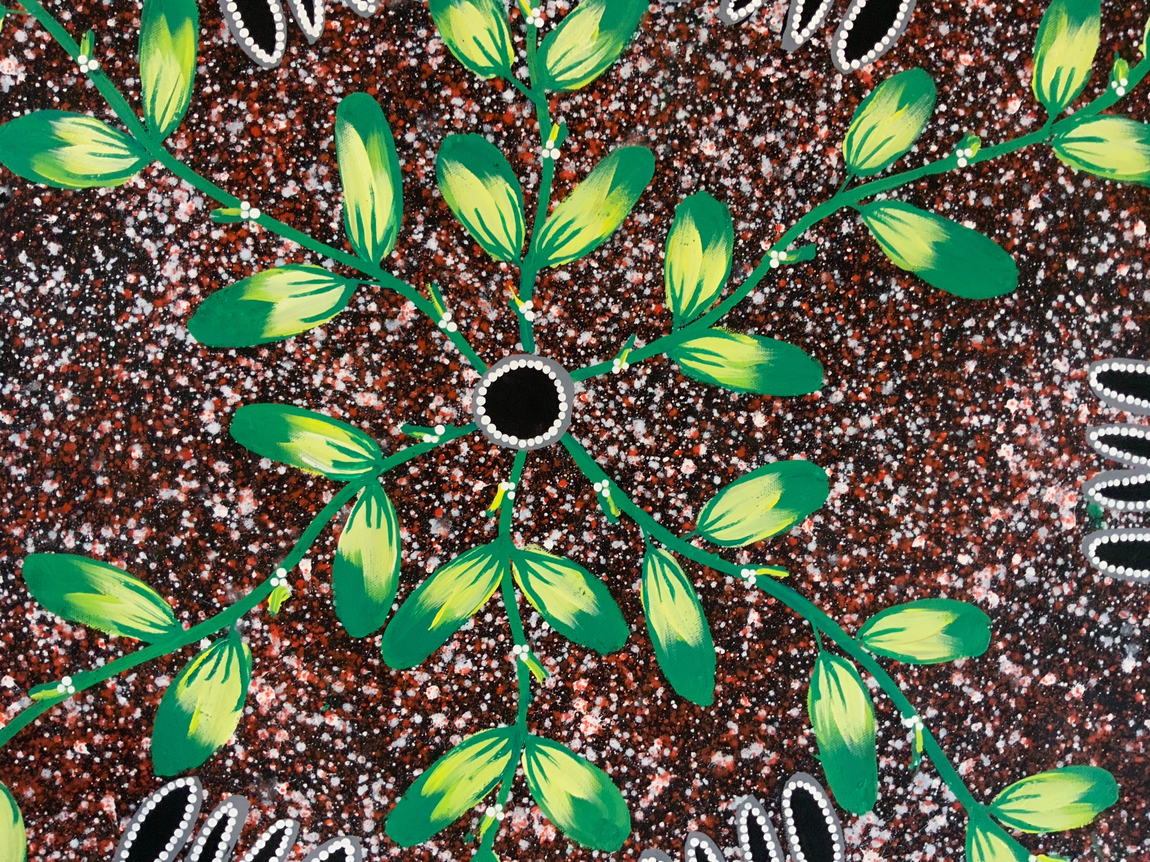 Reggie Sultan - 90x70cm - Bush Fruit Dreaming