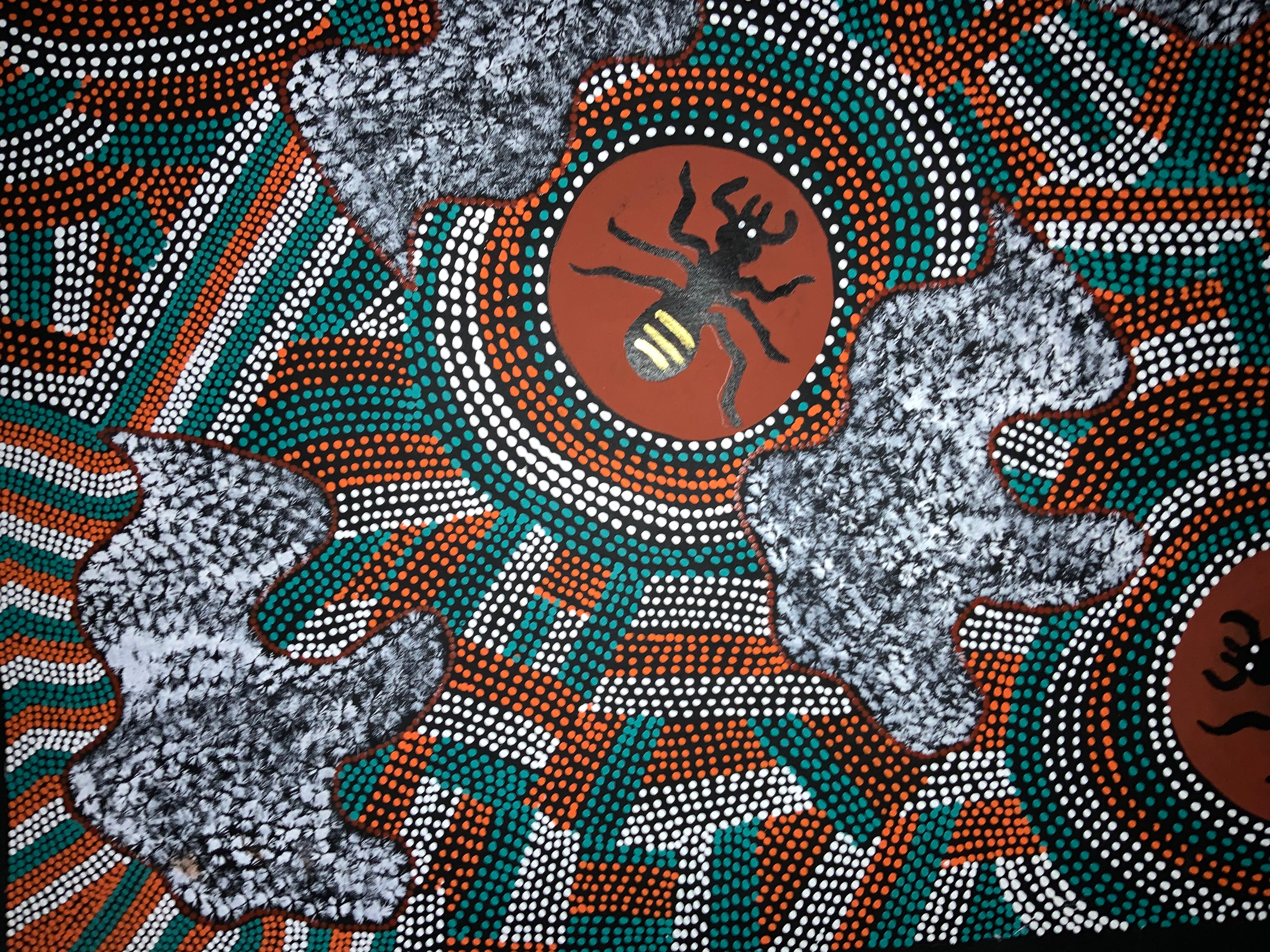 Sharon Turner - Bush Tucker - 93x85cm .64-1