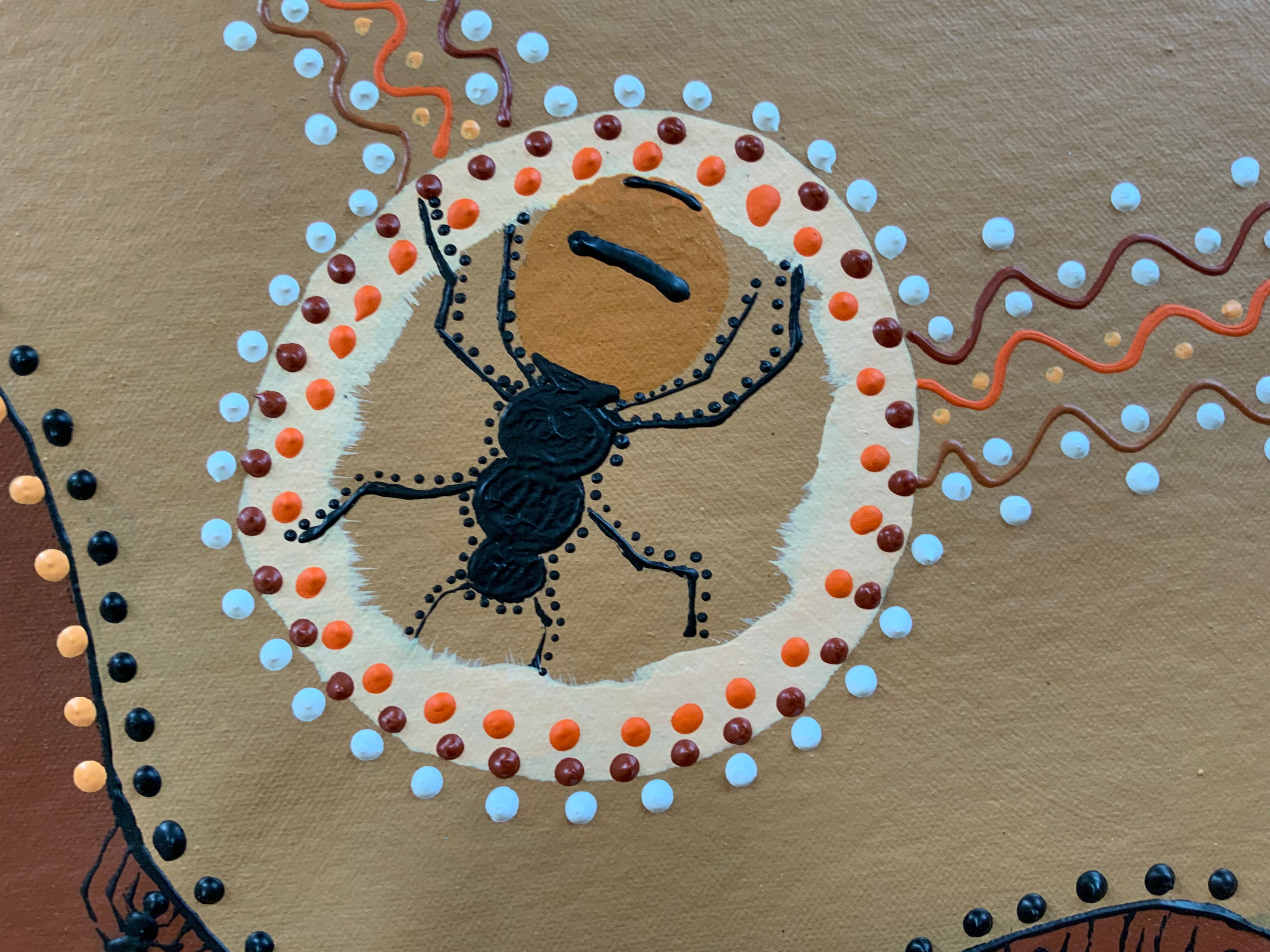 Deidre Rosier - Honey Ants - 58x60cm