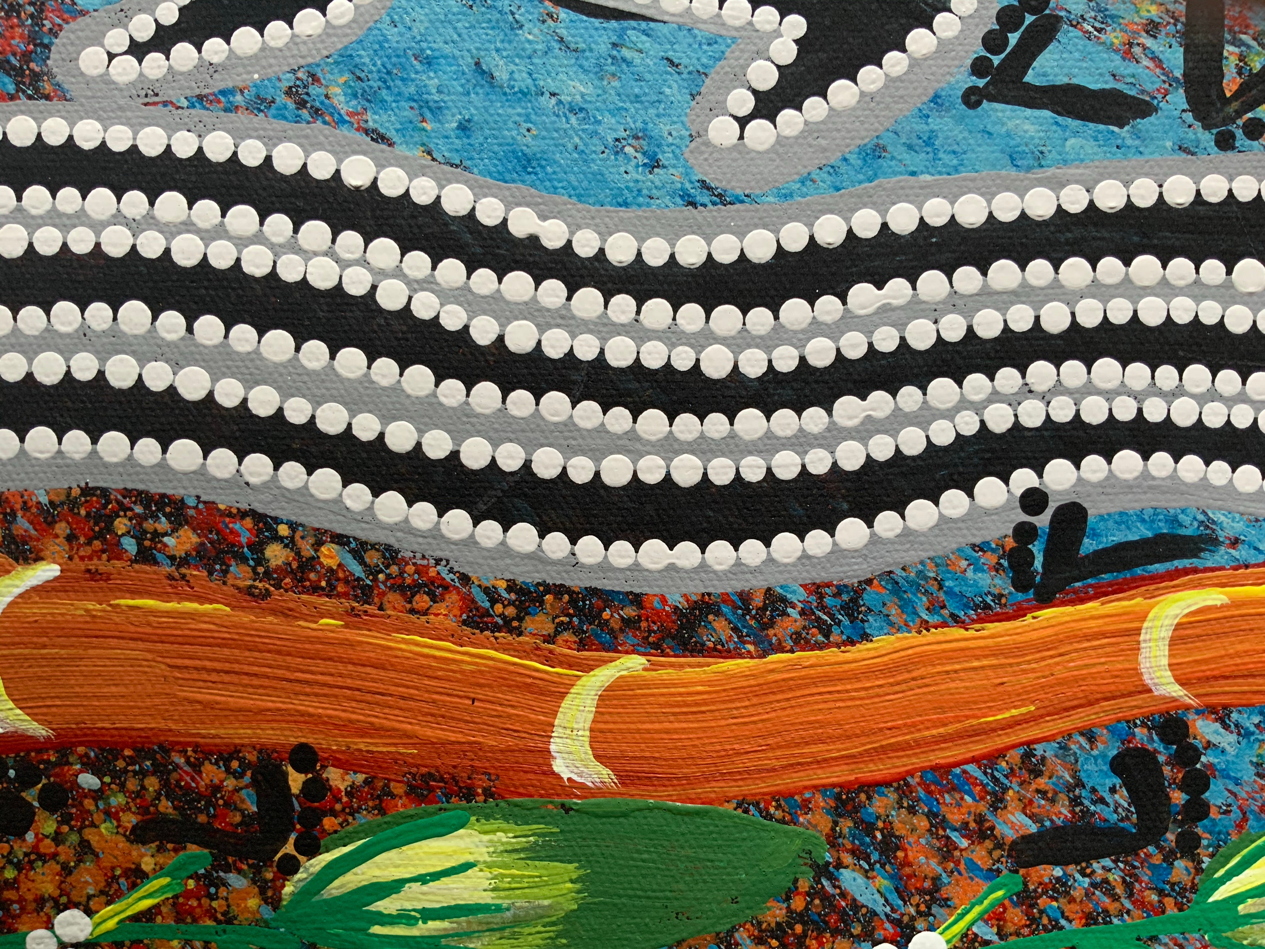 Reggie Sultan - 93x141cm - Seven Sisters .26-5