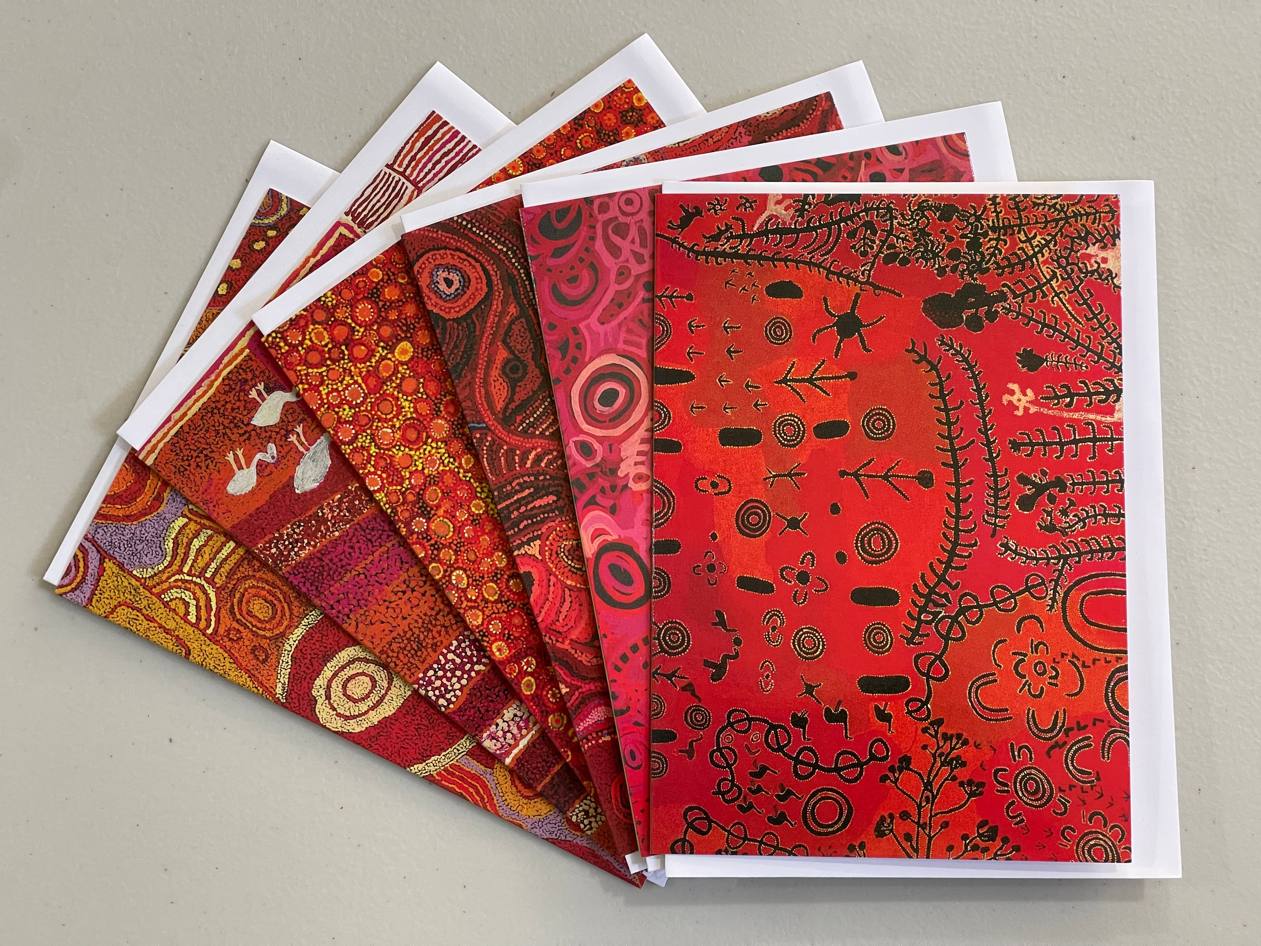 Greeting Card Box Set - Anangu Pitjantjatjara Yankunytjatjara Lands Art Centres (APY Lands)