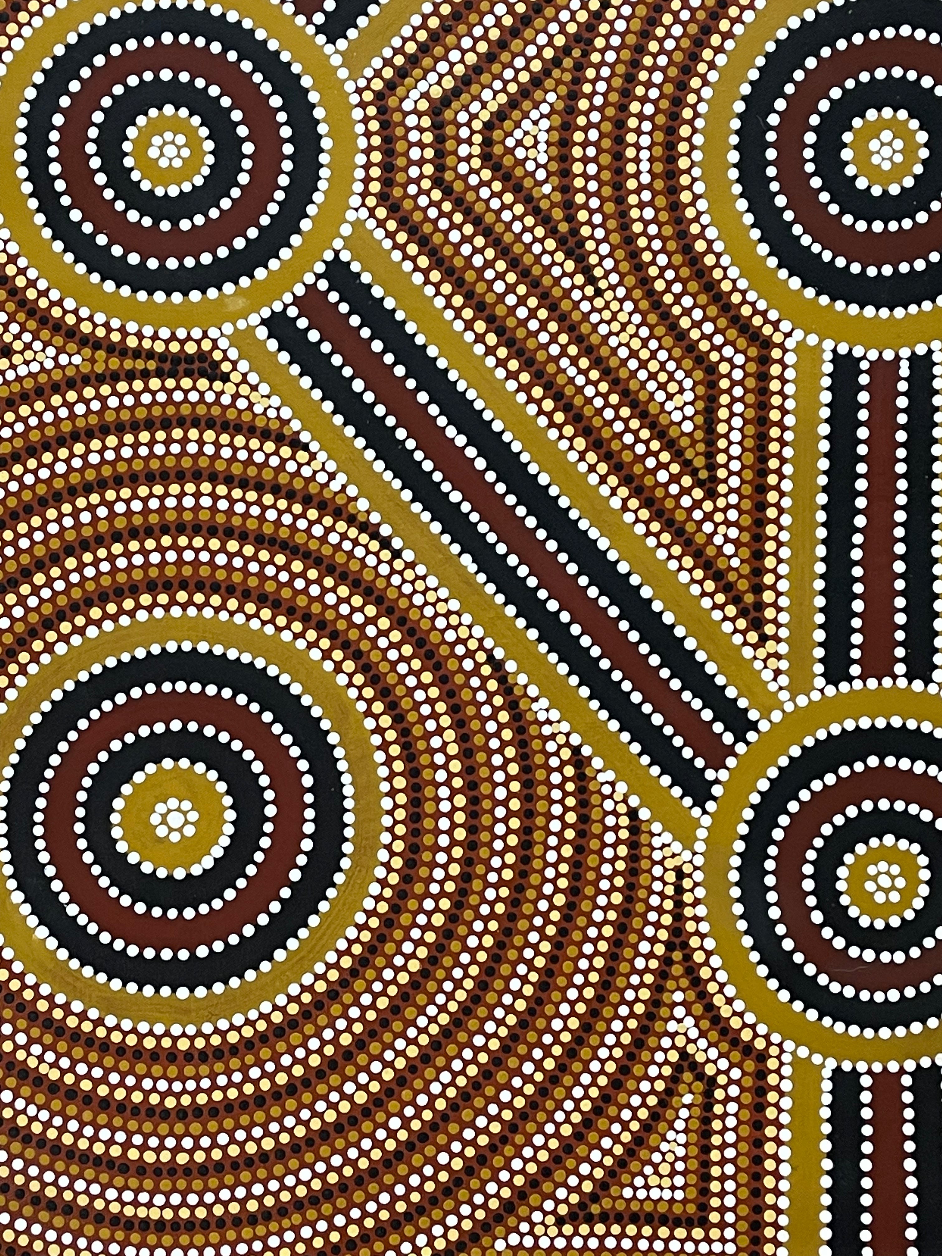 Daniel Pula Turner - Kurrajong Dreaming - 110x110cm .24-1