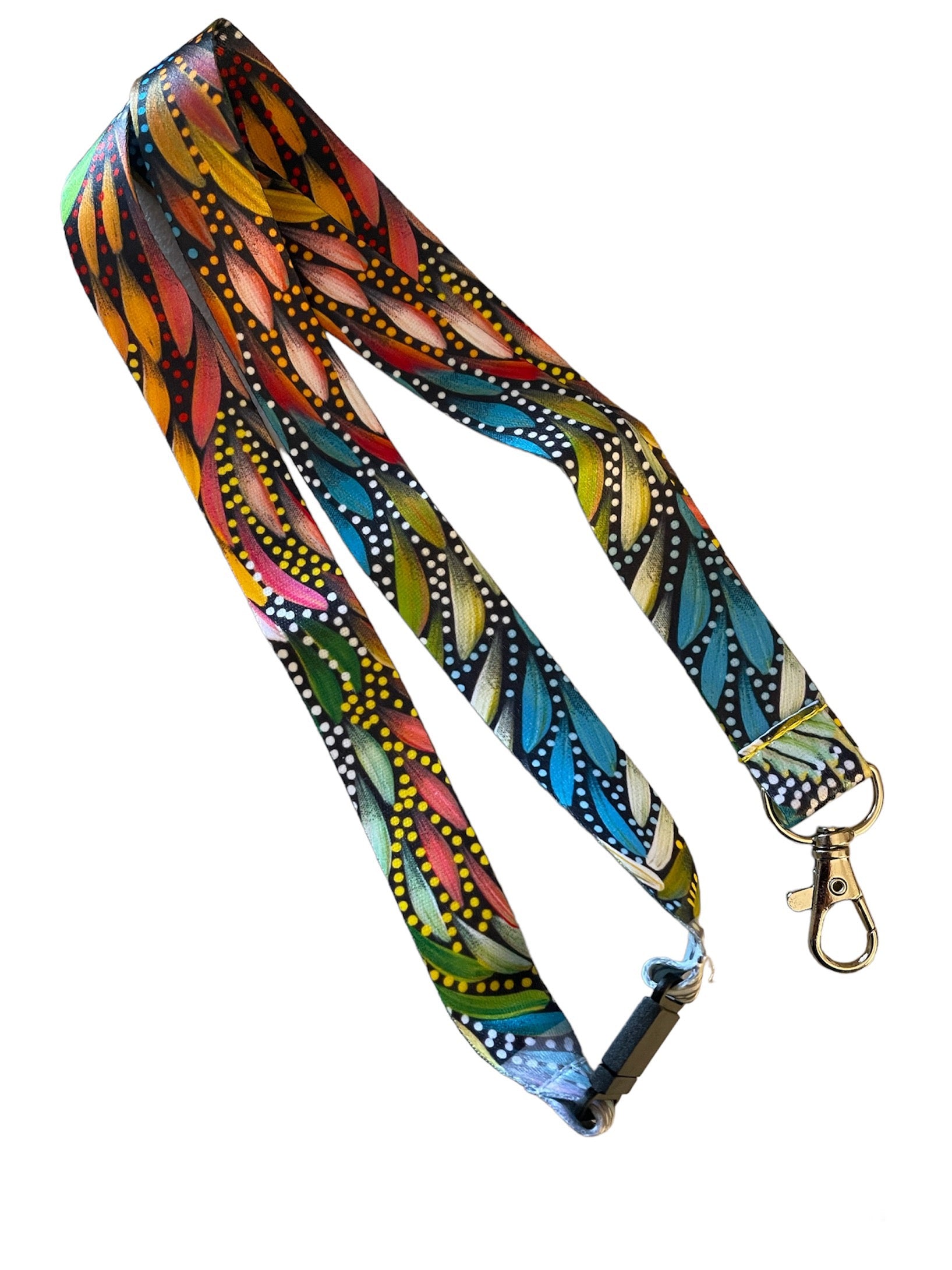 Lanyard - Caroline Numina - Bush Medicine Leaves