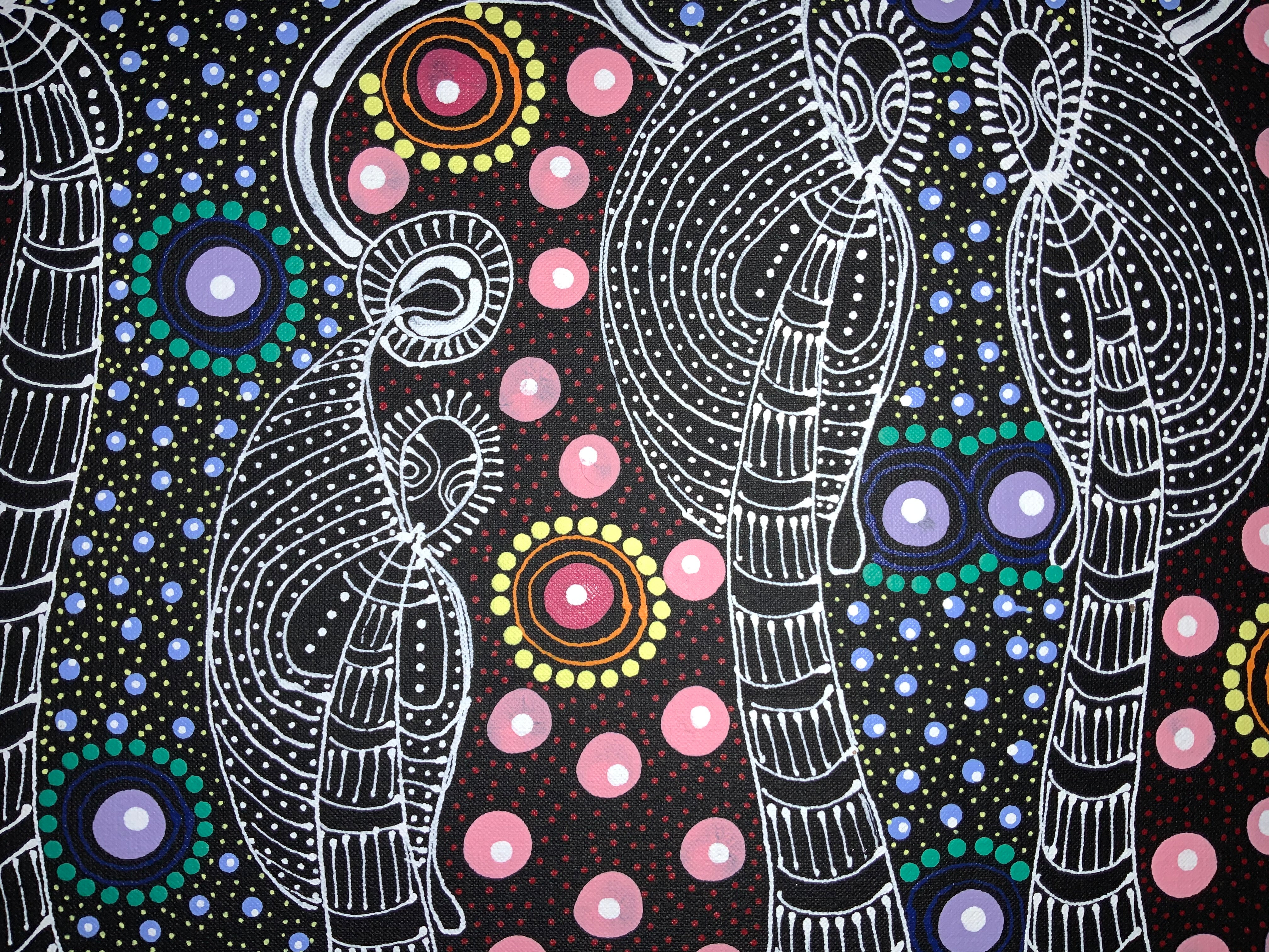 Colleen Wallace Nungarray - Dreamtime Sisters .40
