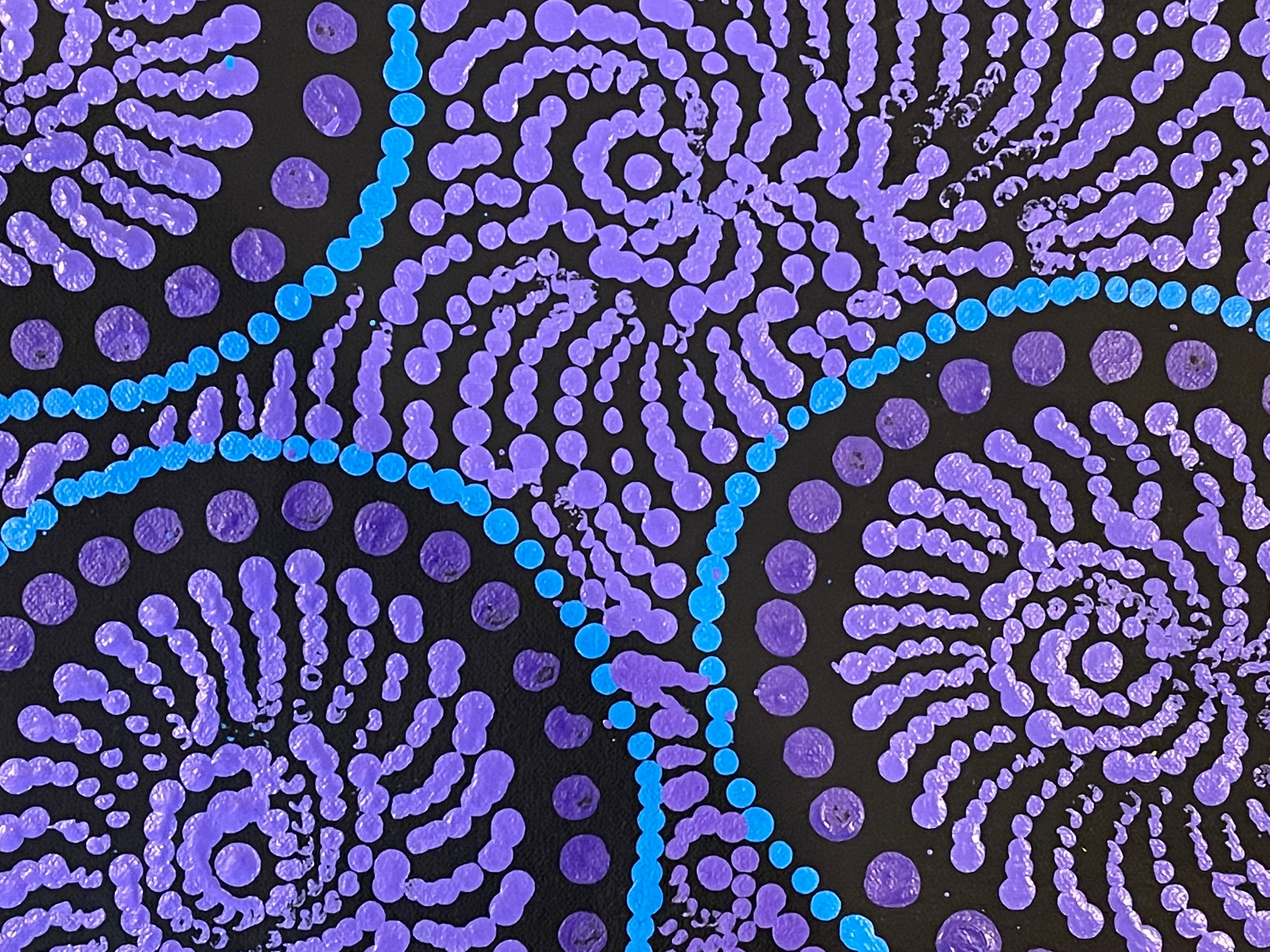 Maria Nampijinpa Brown - Pamapardu Jukurrpa (Flying Ant Dreaming) .80