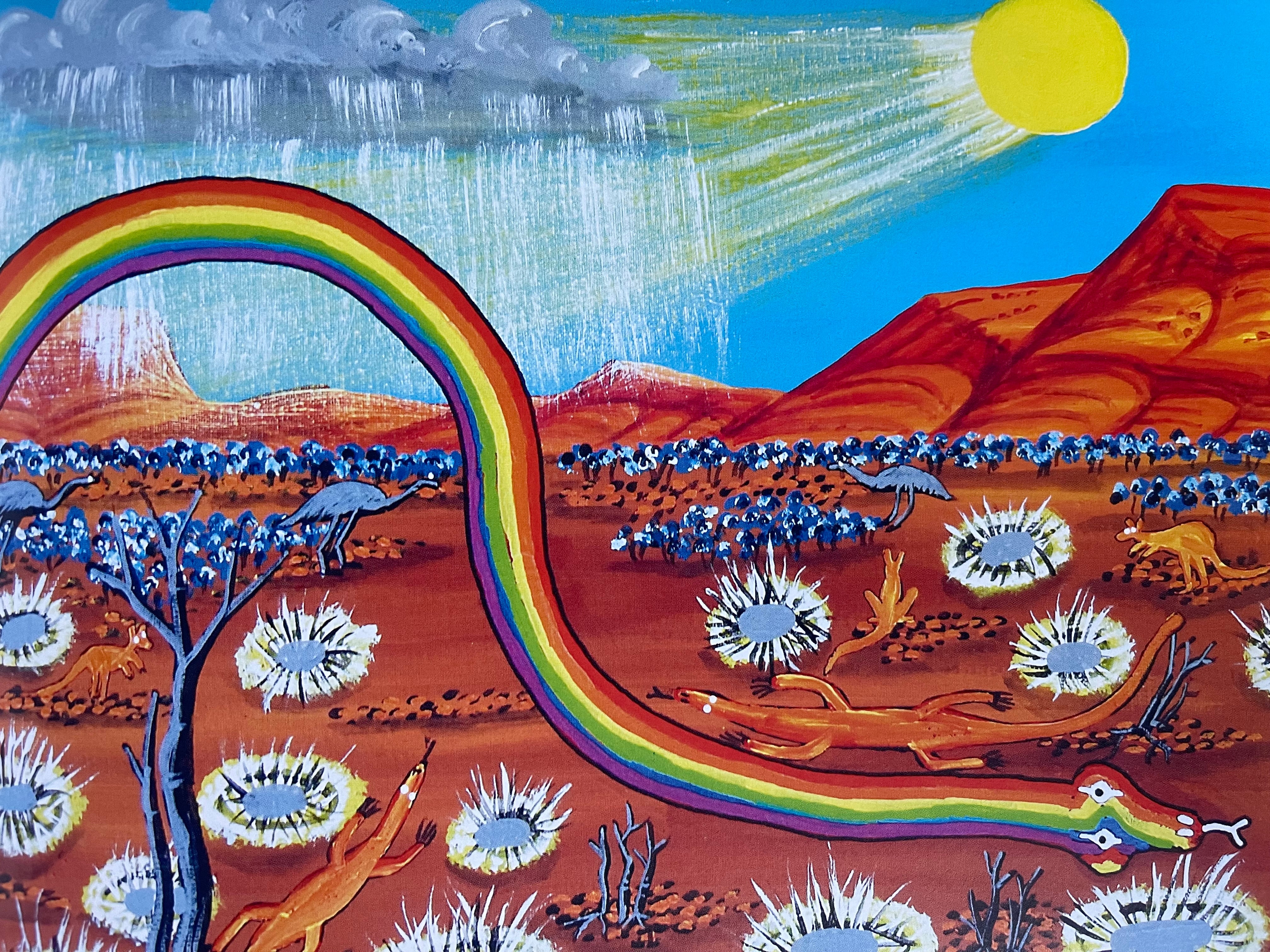 Hardcover Book - The Rainbow Serpent - David Welch - Reggie Sultan