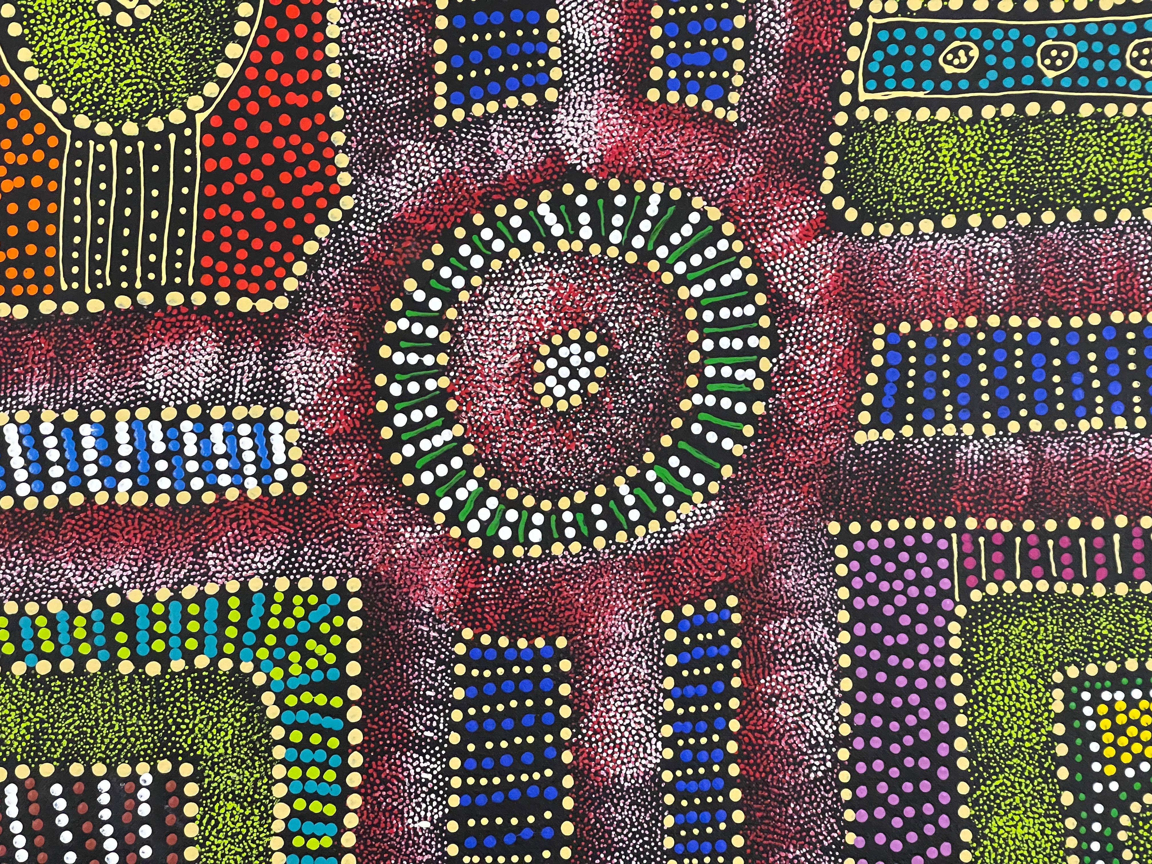 Sharon Turner - Thorny Lizard Dreaming - 94x56cm .67-2