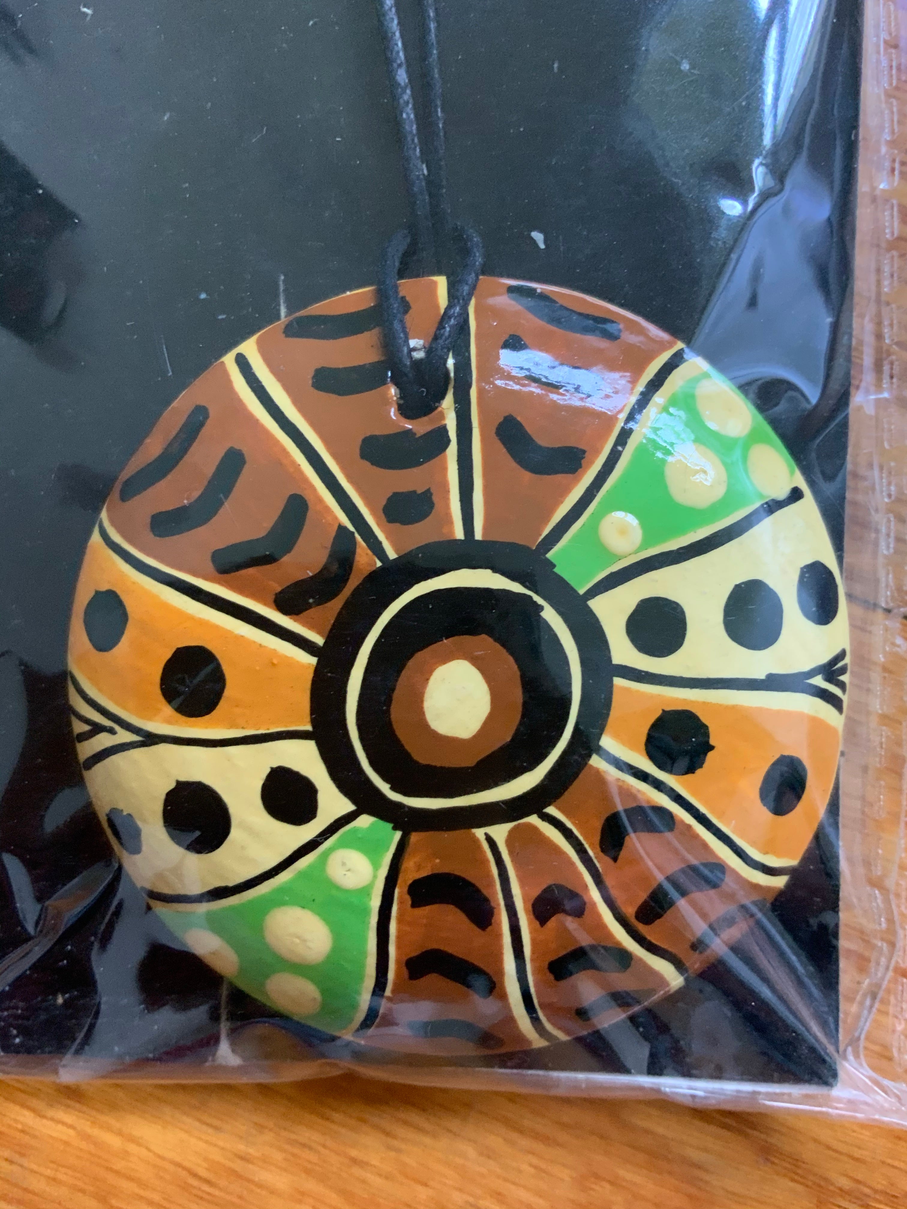 Pendant (Earth Tones) - Maringka Burton