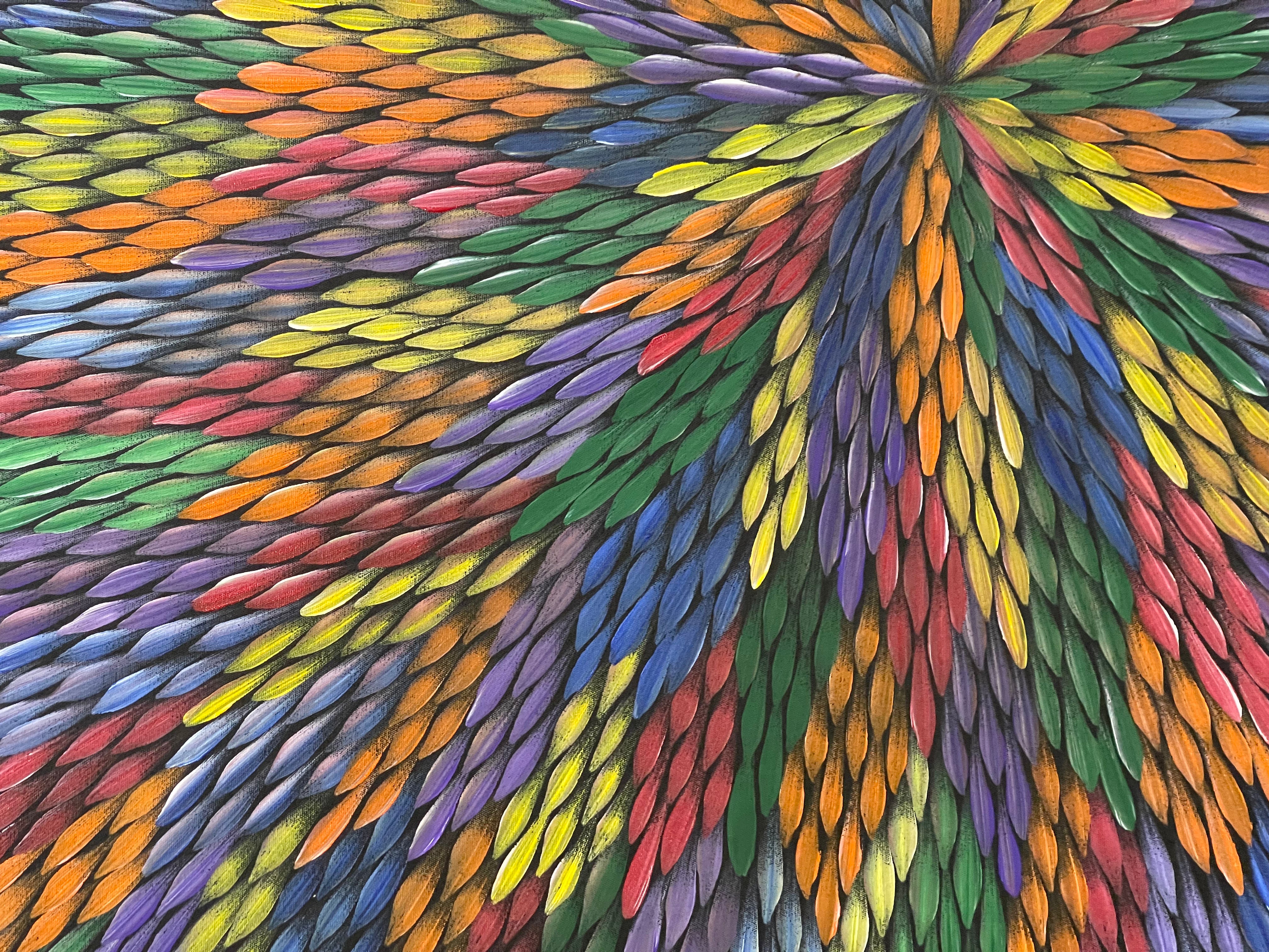 Maryanne Gibson - Bush Medicine - 95x90cm 56-13