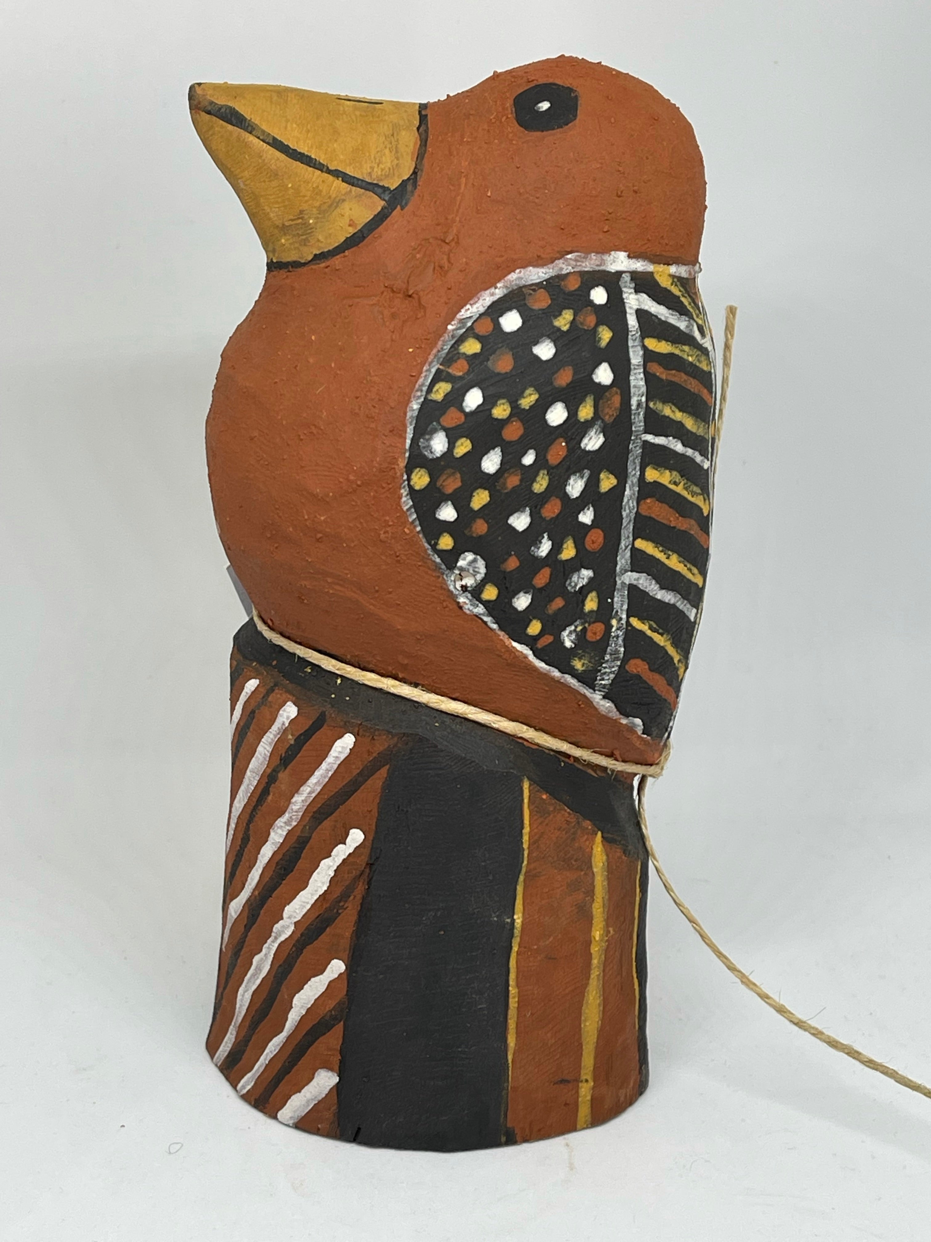 Hand Carved Bird - Albertus Tipiloura - Tiwi Designs