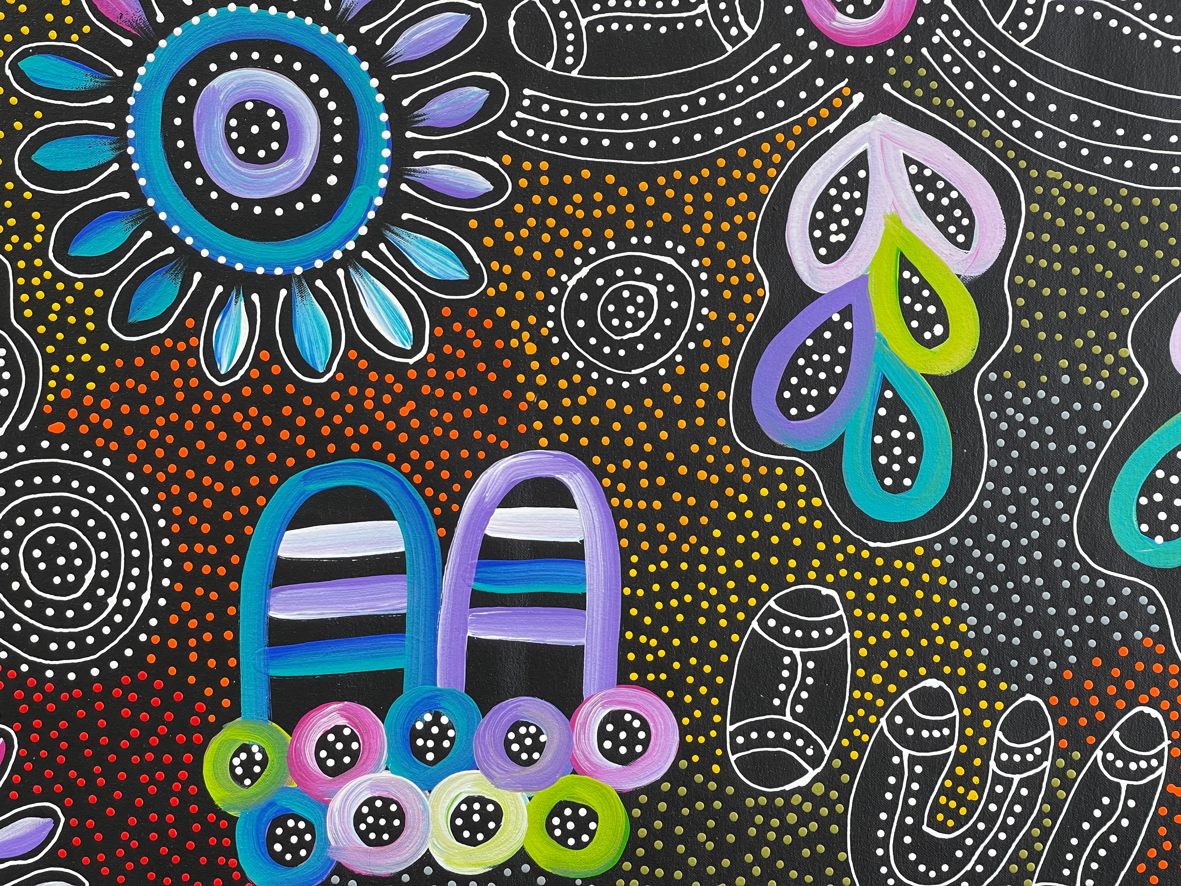 Jacinta Numina - My Country Atnangkerre - 103x87cm .78-4