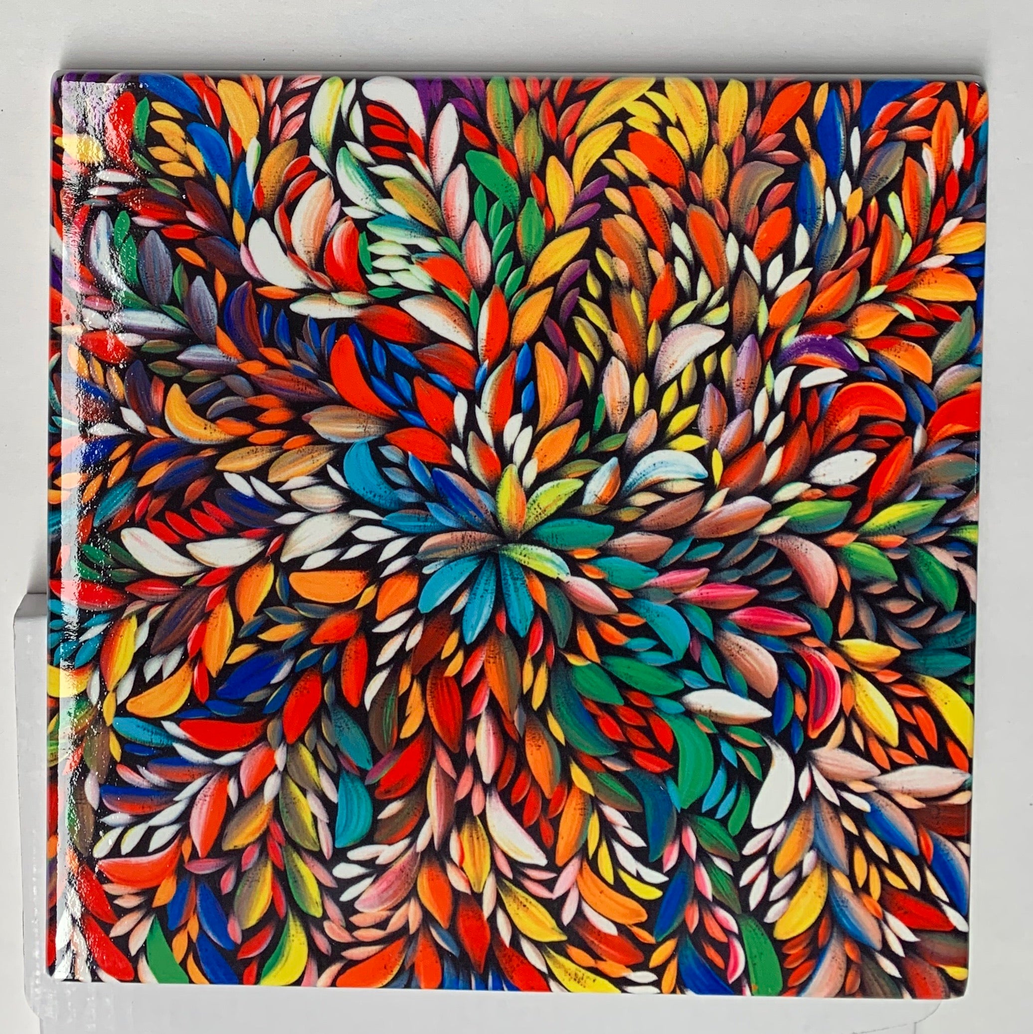 Ceramic Tile / Trivet - Louise Numina Napananka - Multi