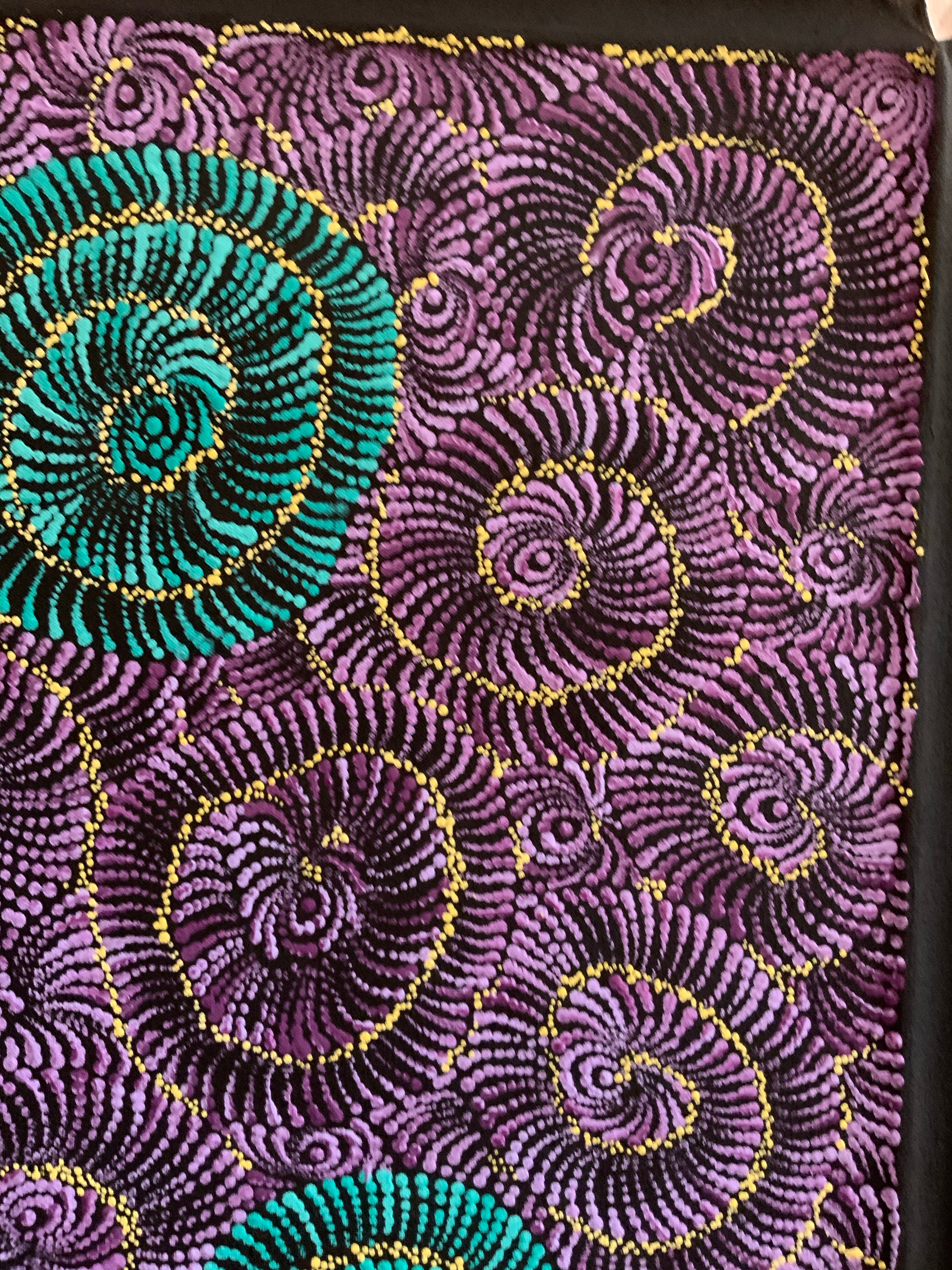 Maria Nampijinpa Brown - Pamapardu Jukurrpa (Flying Ant Dreaming)