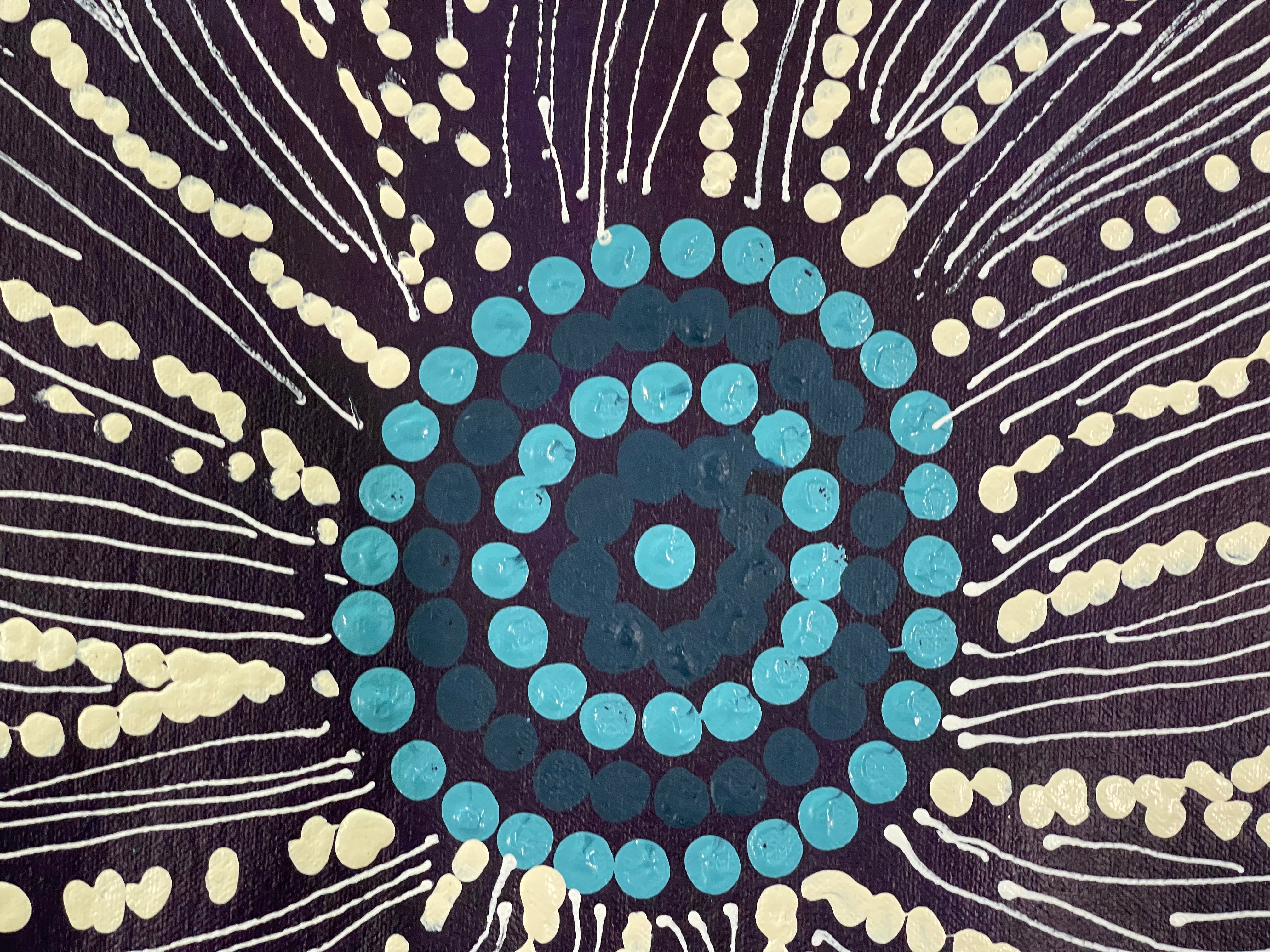 Maria Nampijinpa Brown - Seven Sisters Dreaming .63-1