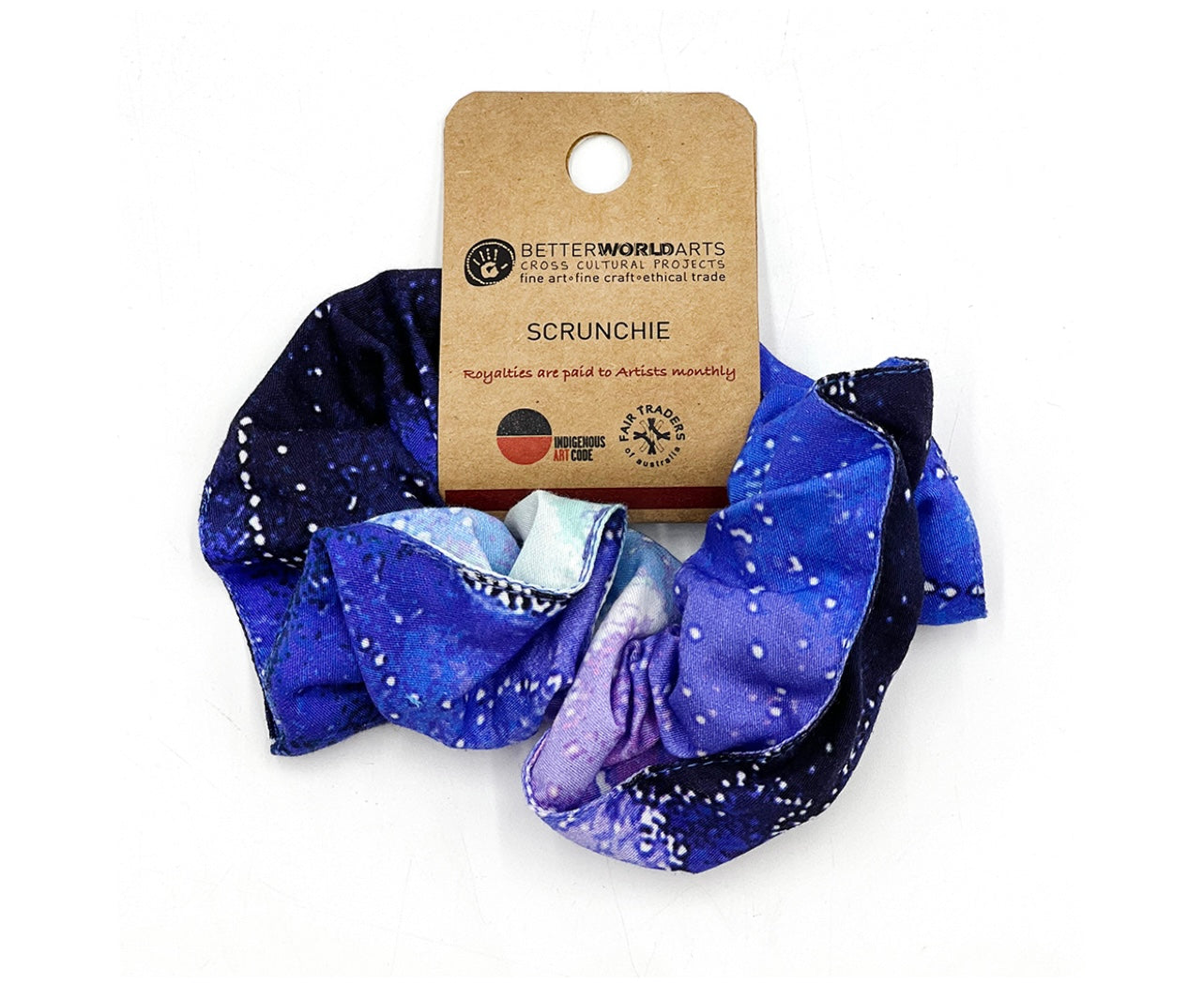 Hair Scrunchie - Athena Nangala Granites