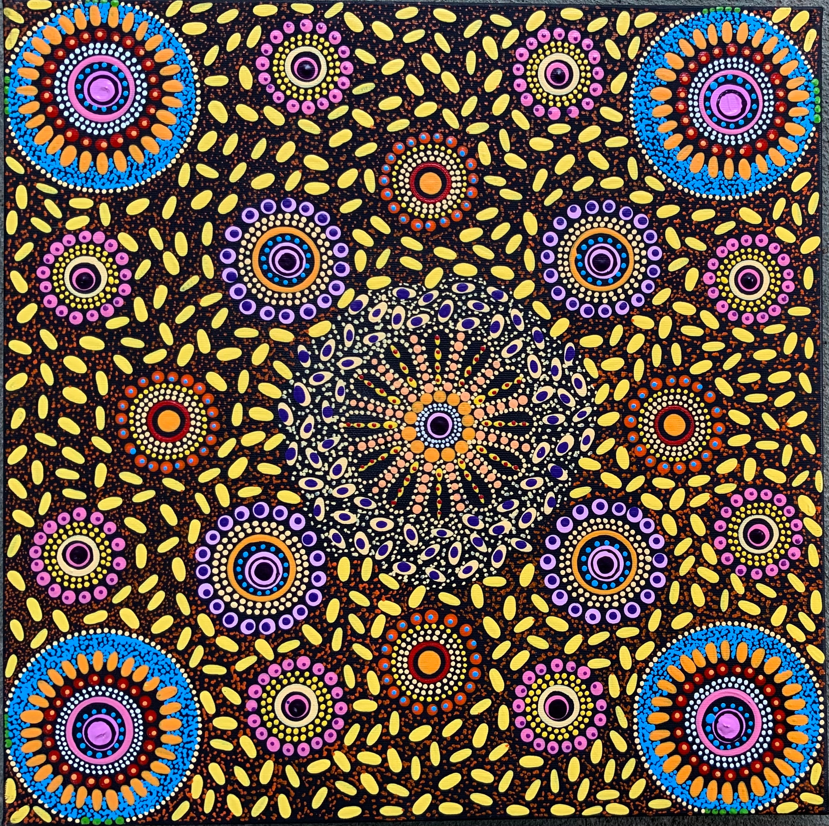 Jilary Lynch - 40 x 40cm Stretched