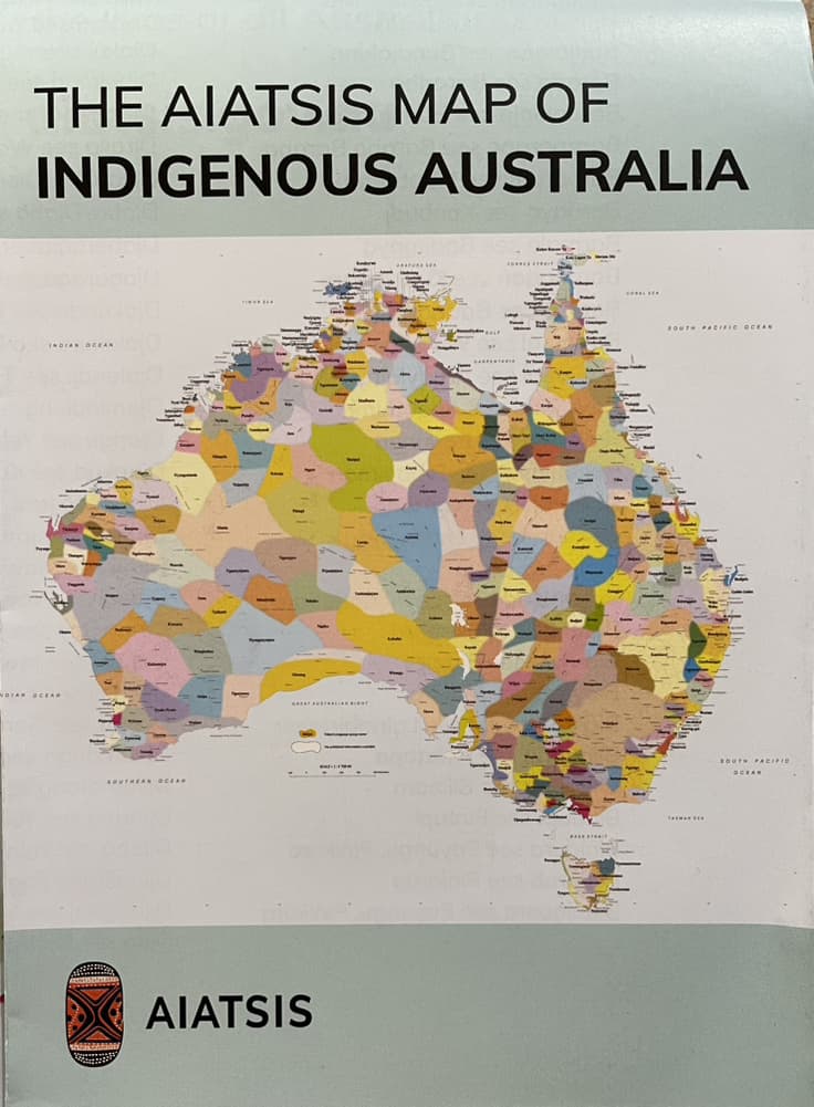 The AIATSIS Map of Indigenous Australia - Folded