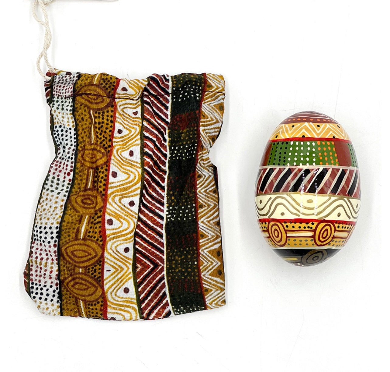 Ornamental Egg - Josette Papajua - with bag