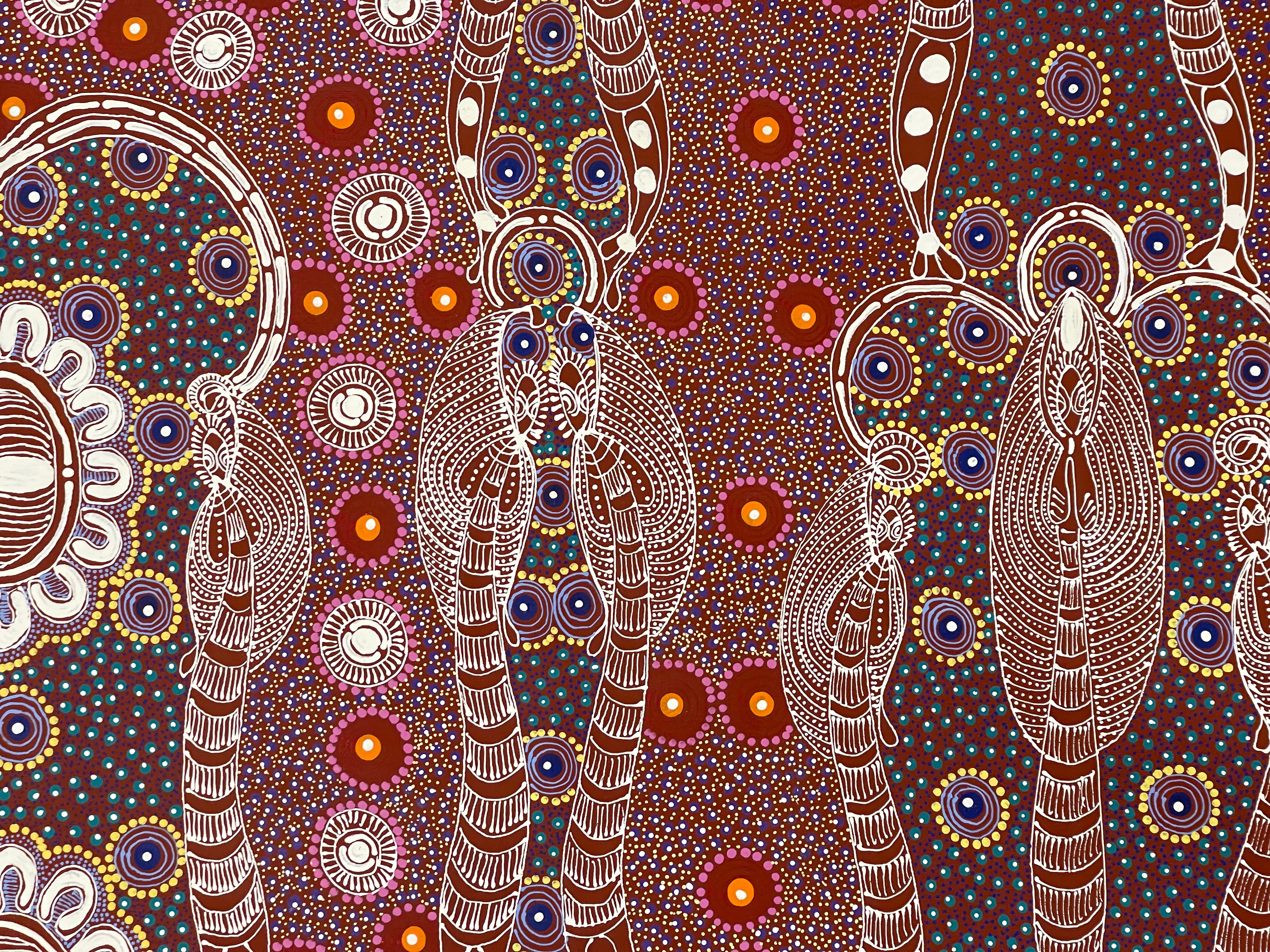 Colleen Wallace Nungarray - Dreamtime Sisters .250
