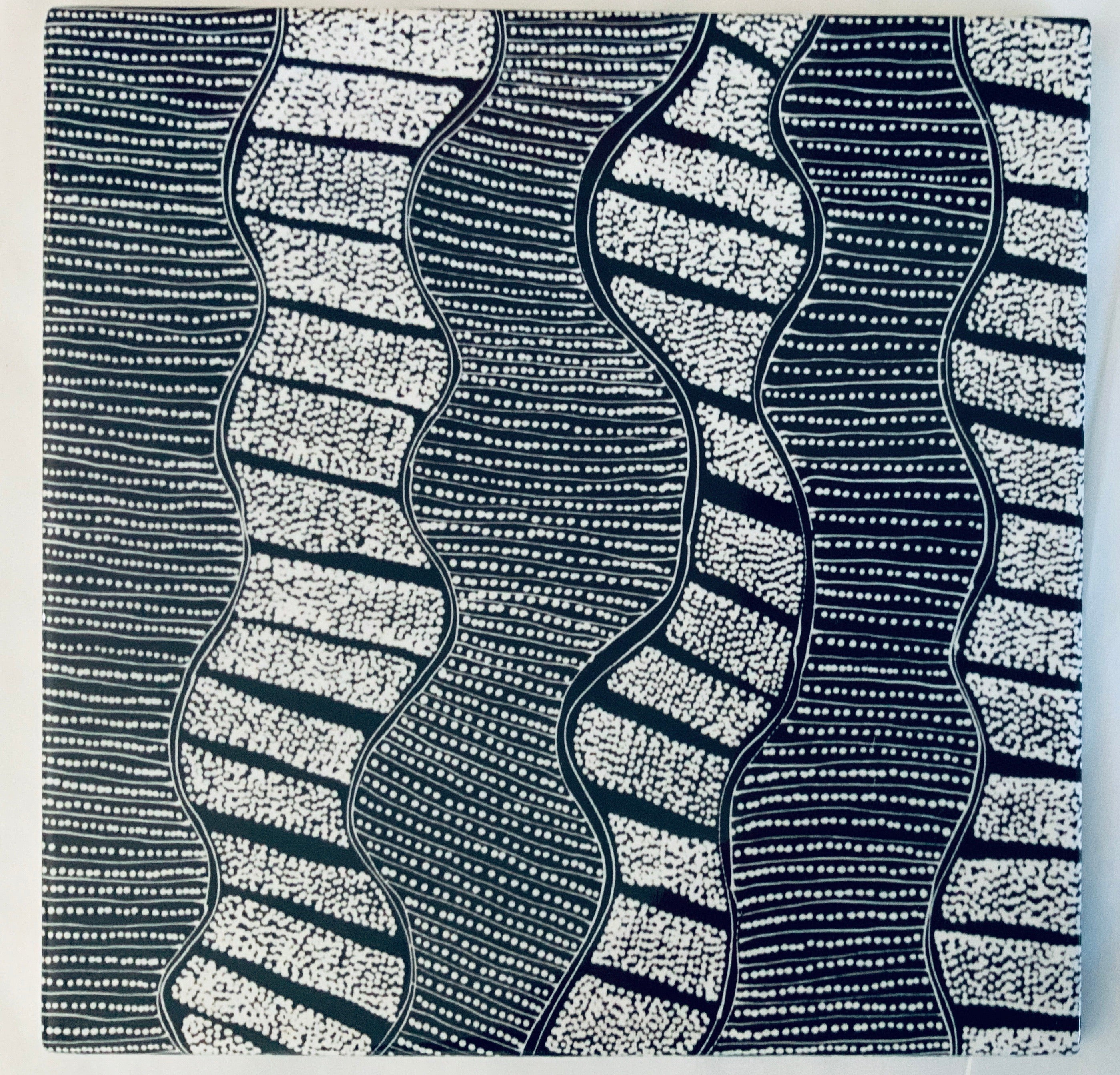 Ceramic Tile / Trivet - Lanita Numina - Mudcracks