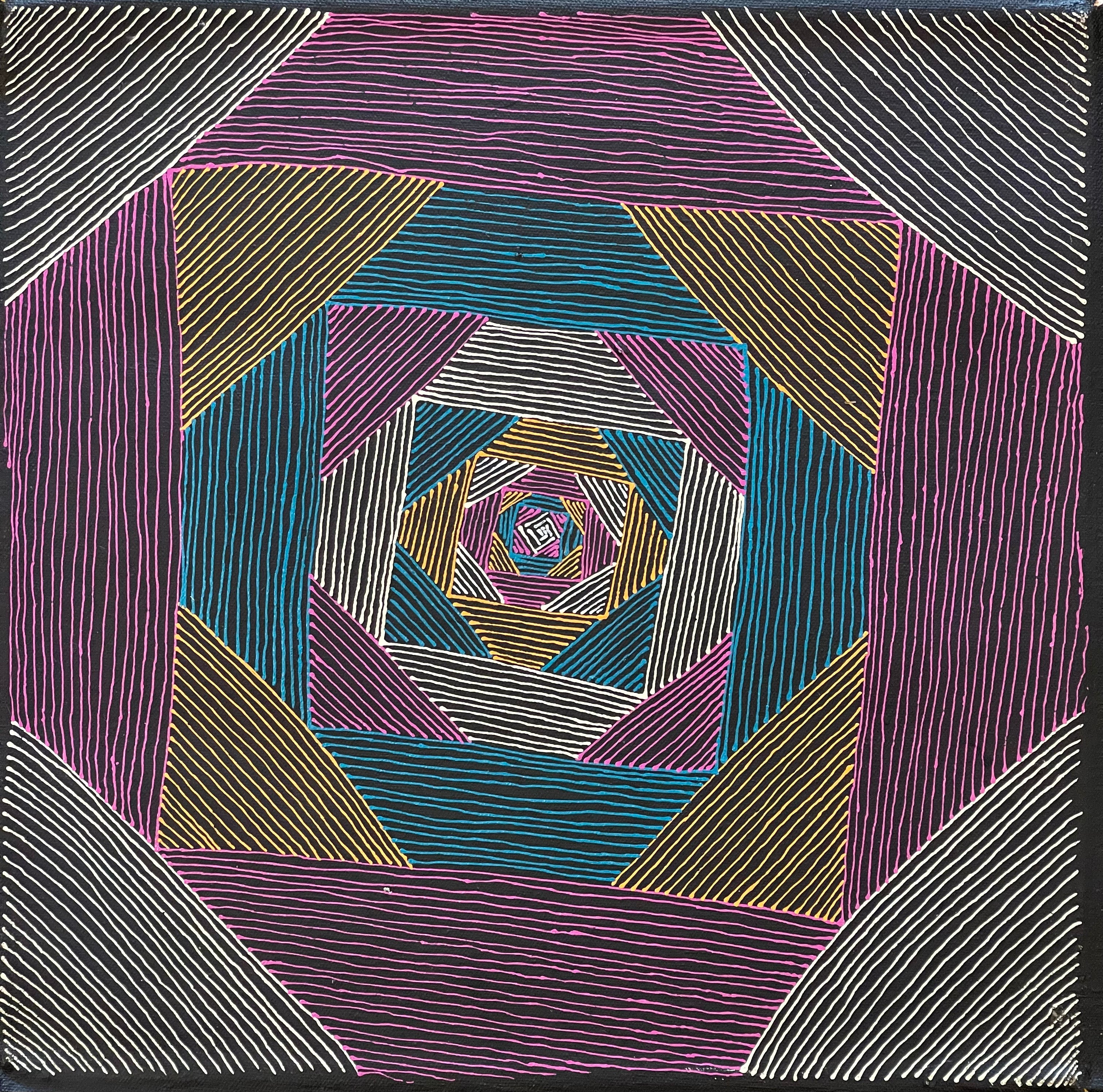 Senita Napangardi Granites - Ngurlu Jukurrpa (Native Seed Dreaming)