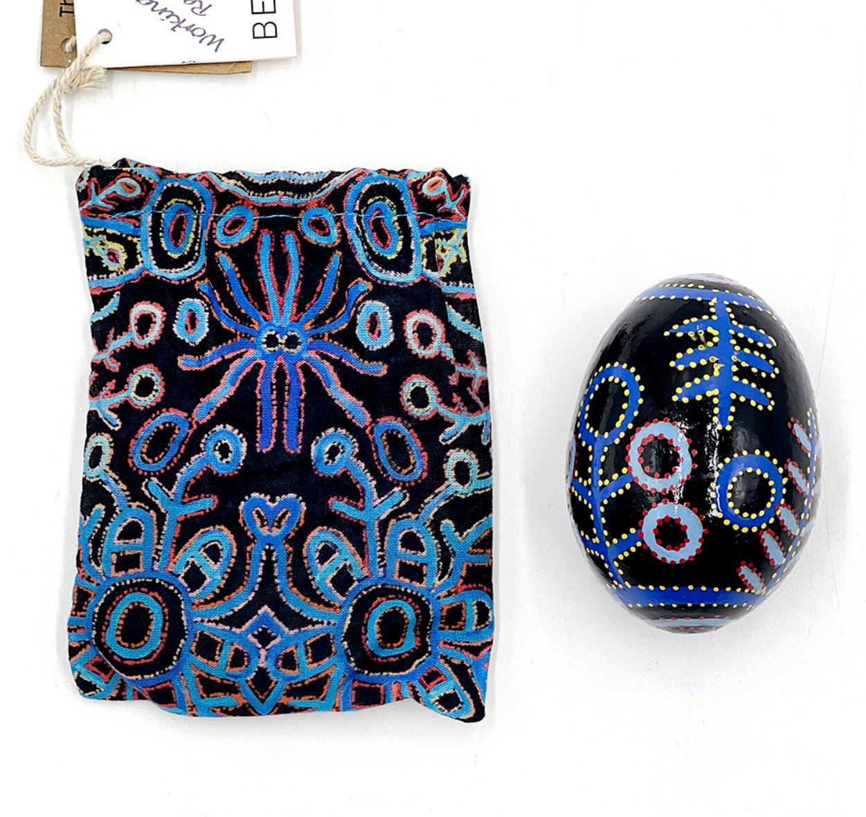 Ornamental Egg - Theo Hudson - with bag