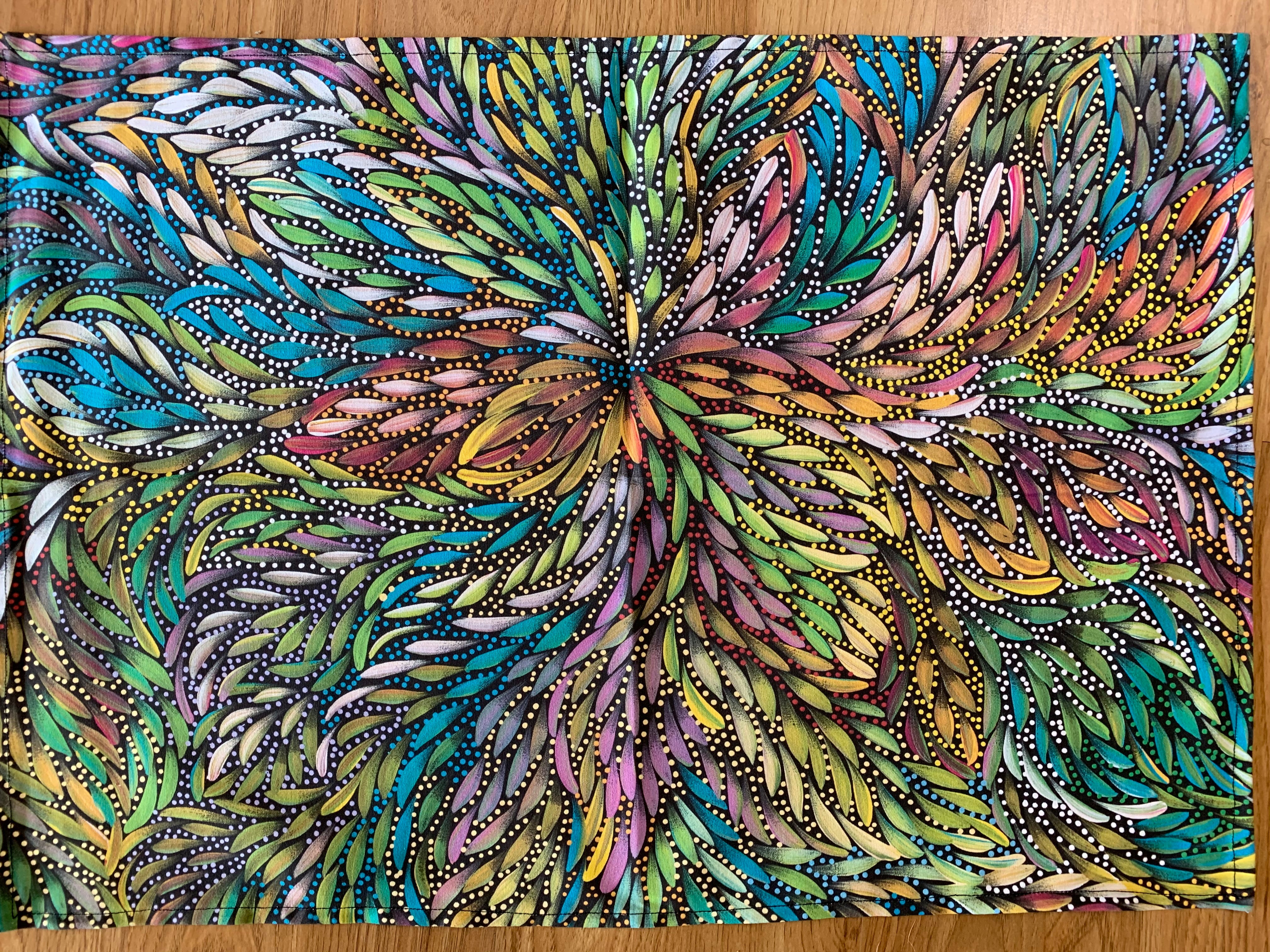 Cotton Tea Towel - Caroline Numina