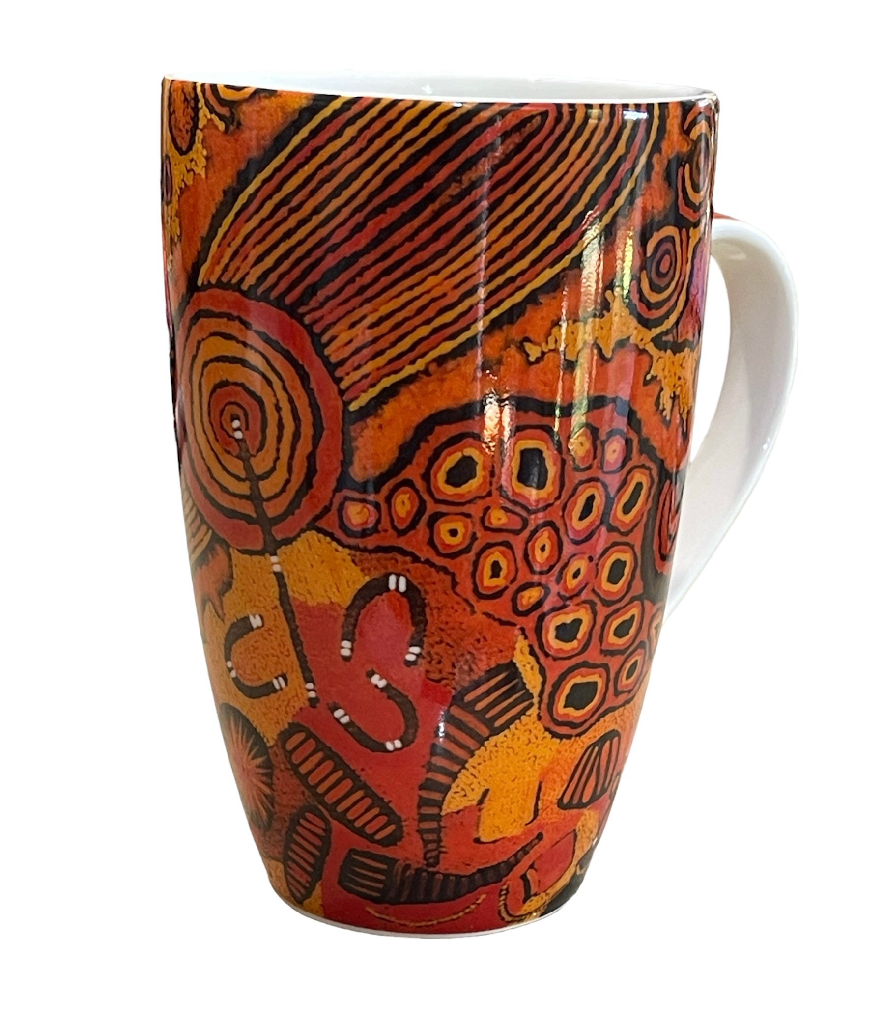 Bone China Mug - Damien & Yilpi Marks - Damien's Country