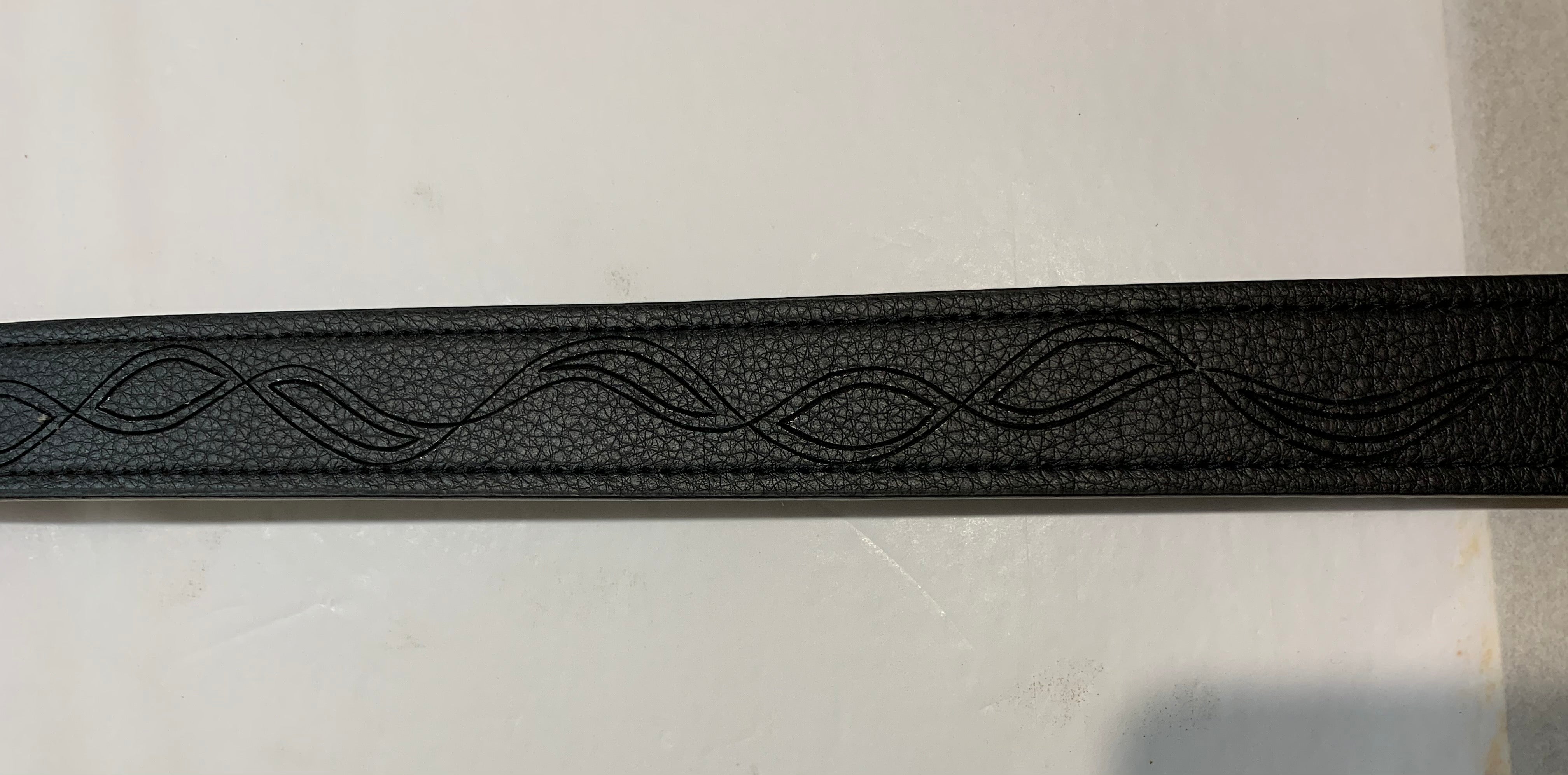 Men's Leather Belt - Mick Harding - Black