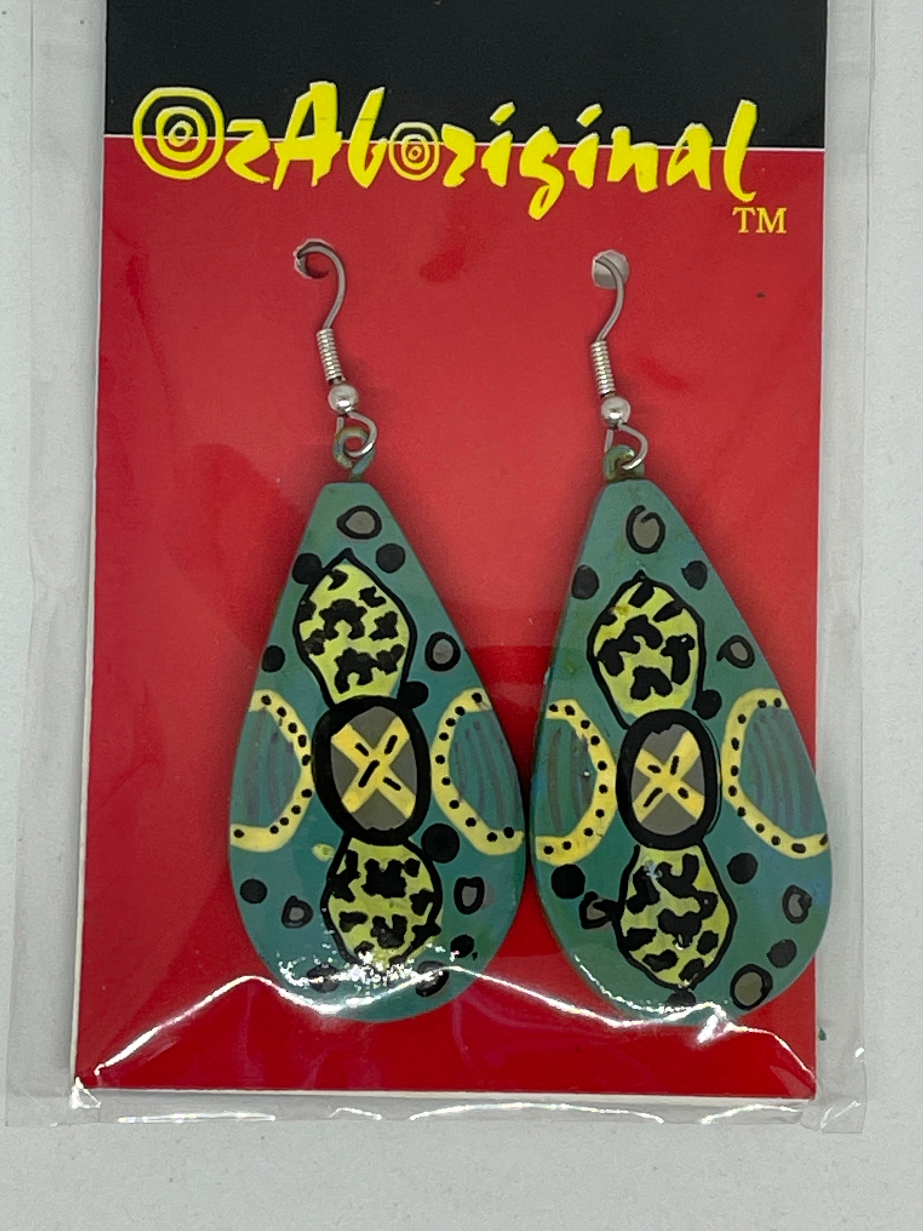 Earrings - Bridgett Wallace - Green