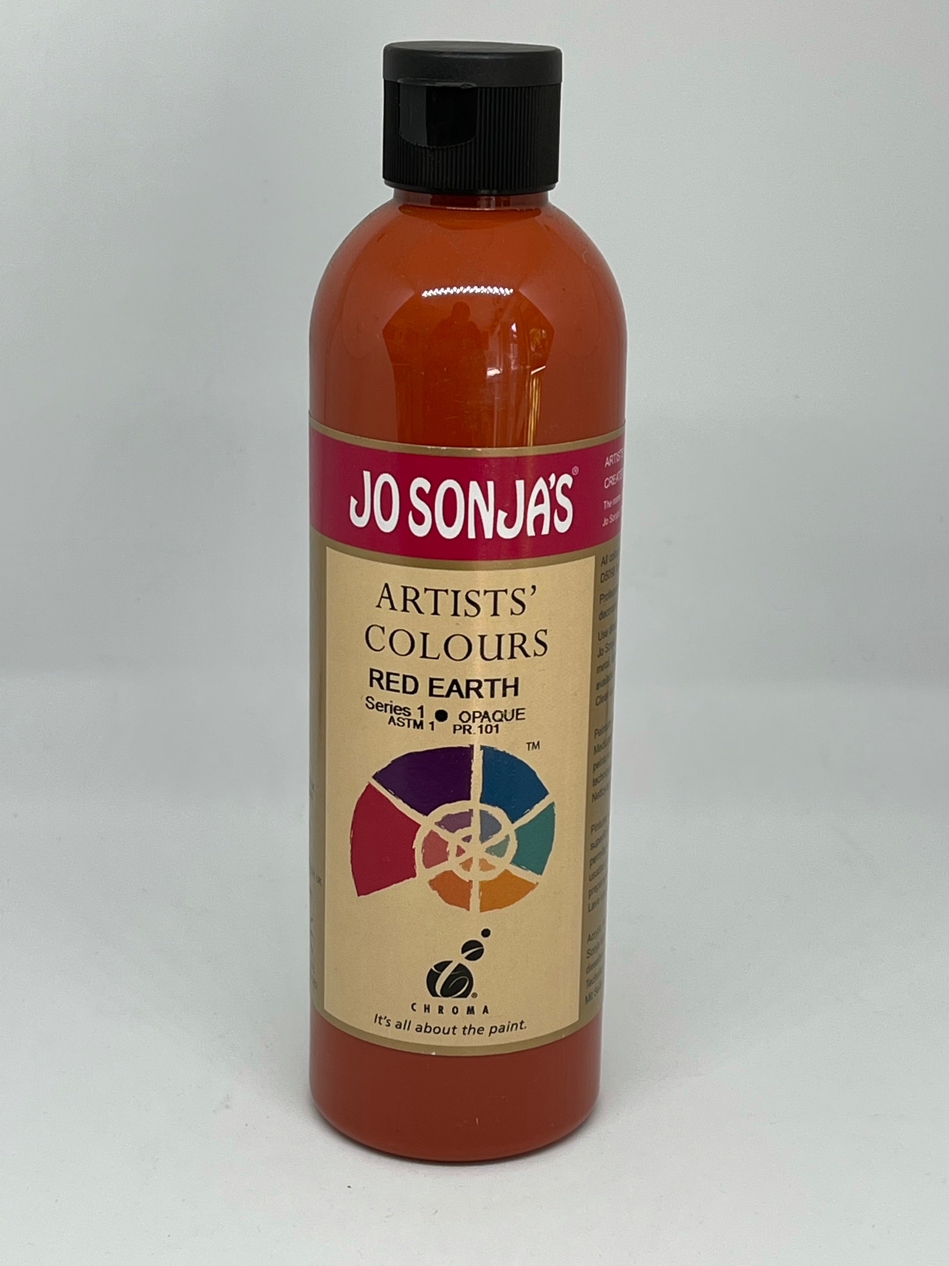 Jo Sonja's Artist Acrylic Paint - Red Earth - 250ml