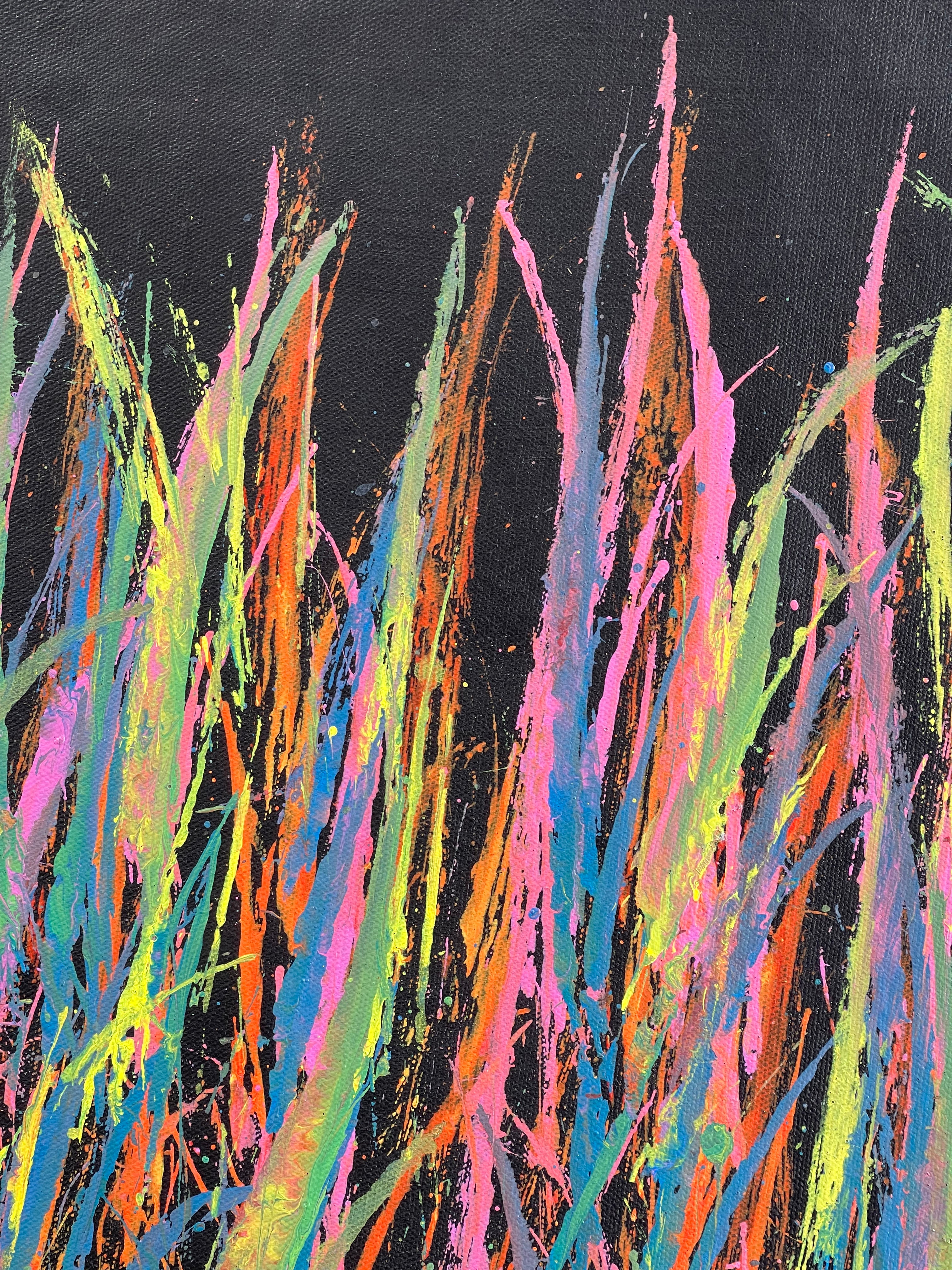 Reggie Sultan - 56x67cm - Bushfire Dreaming .90-1