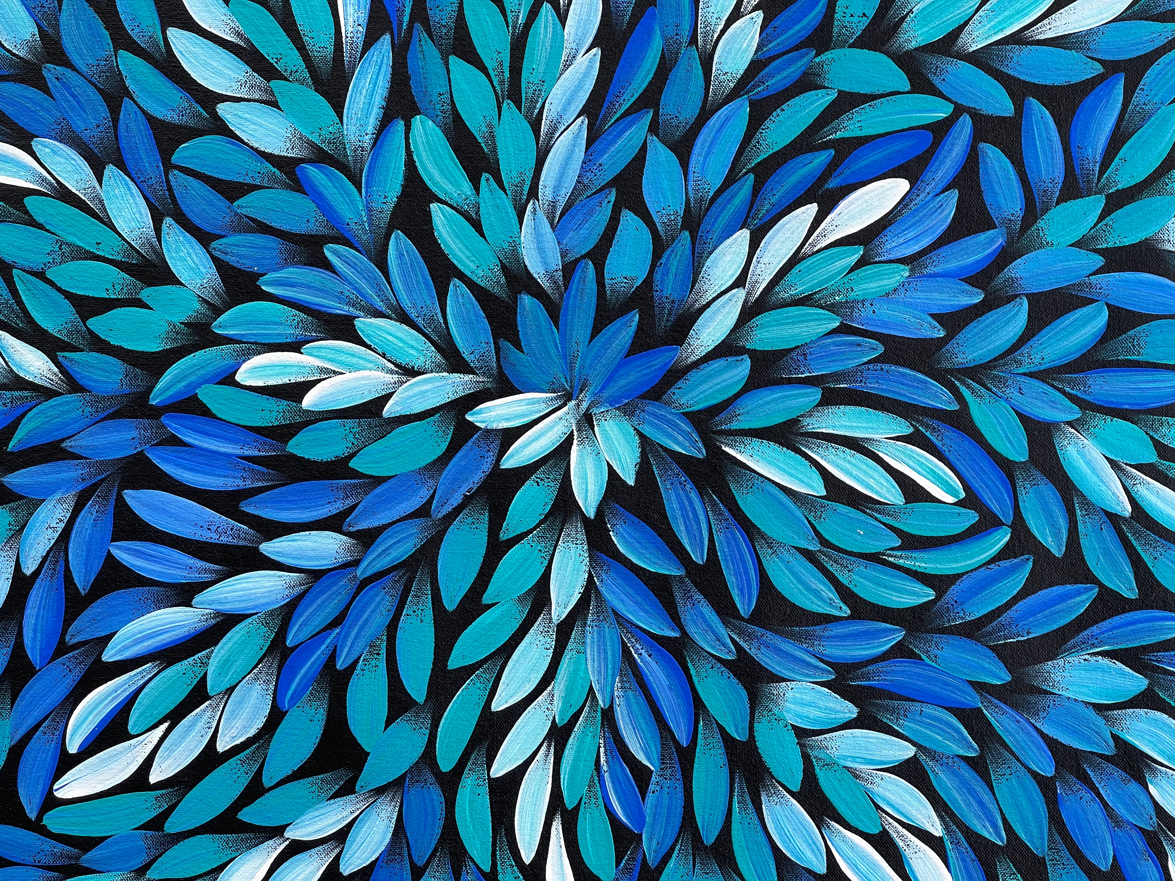 Jacinta Numina - Bush Medicine Leaves - 137x45cm .98-1
