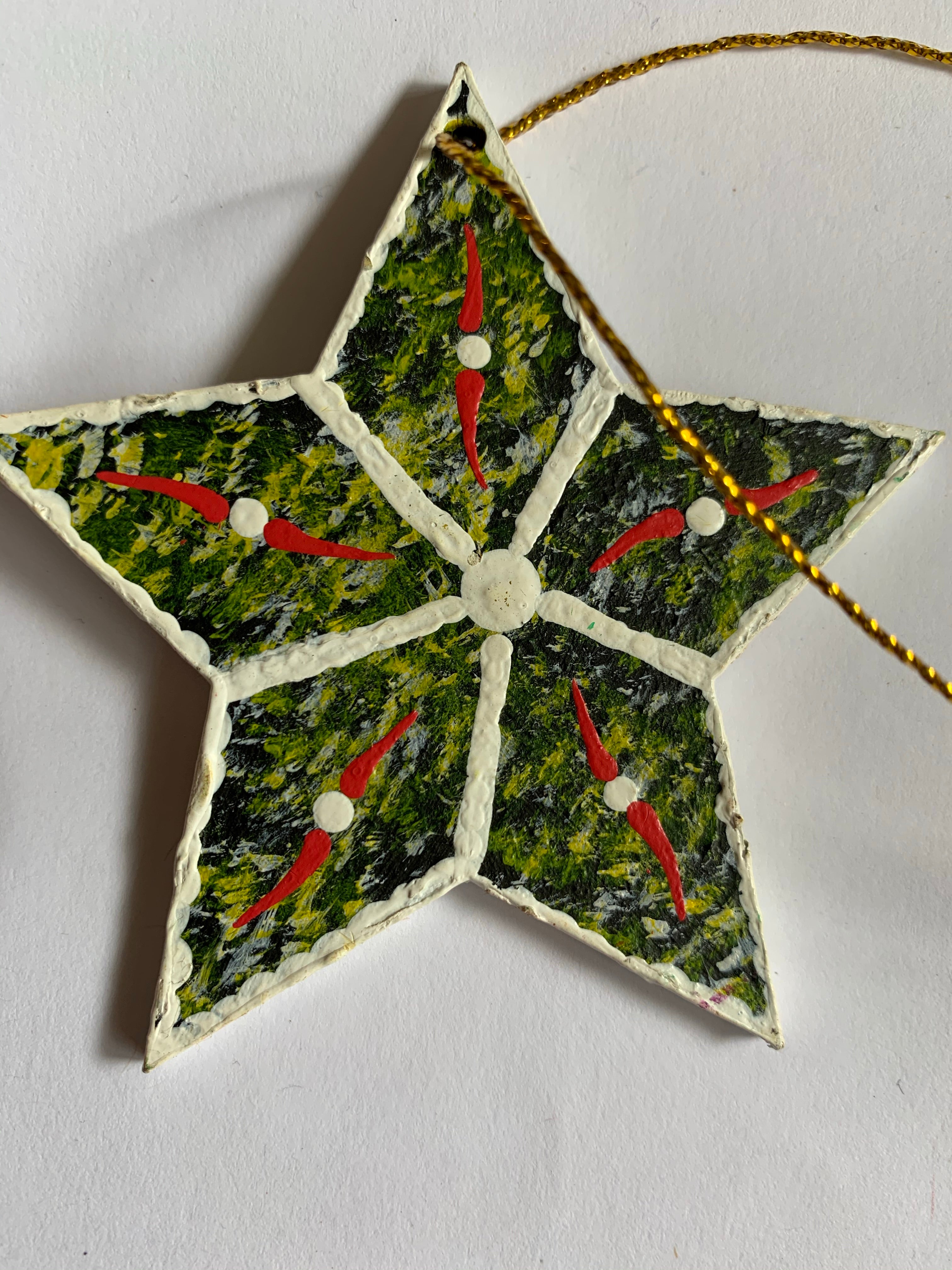 Hand Painted Decoration - Star