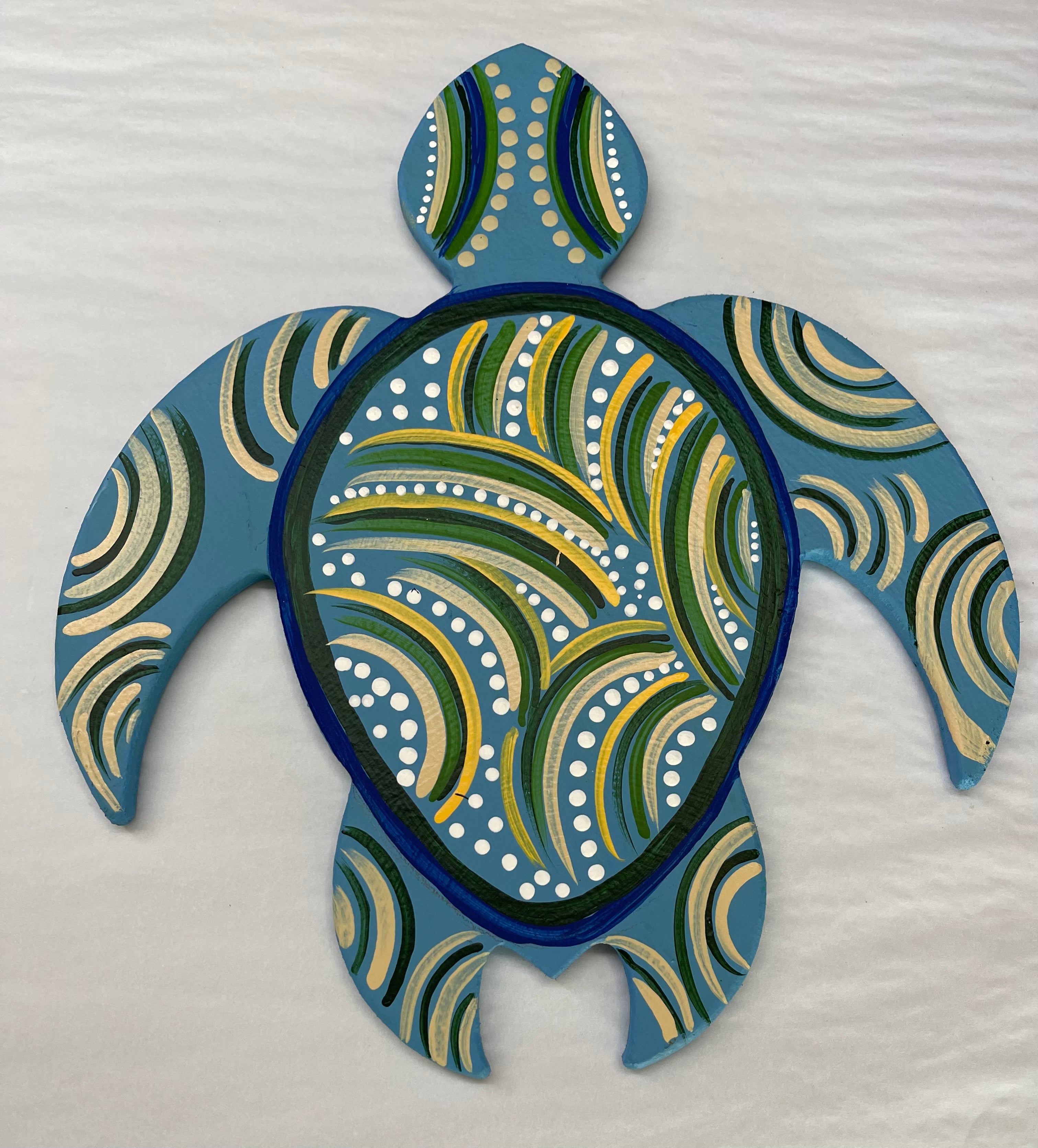 Turtle Ornament - Deidre Burgoyne Rosier 21cm