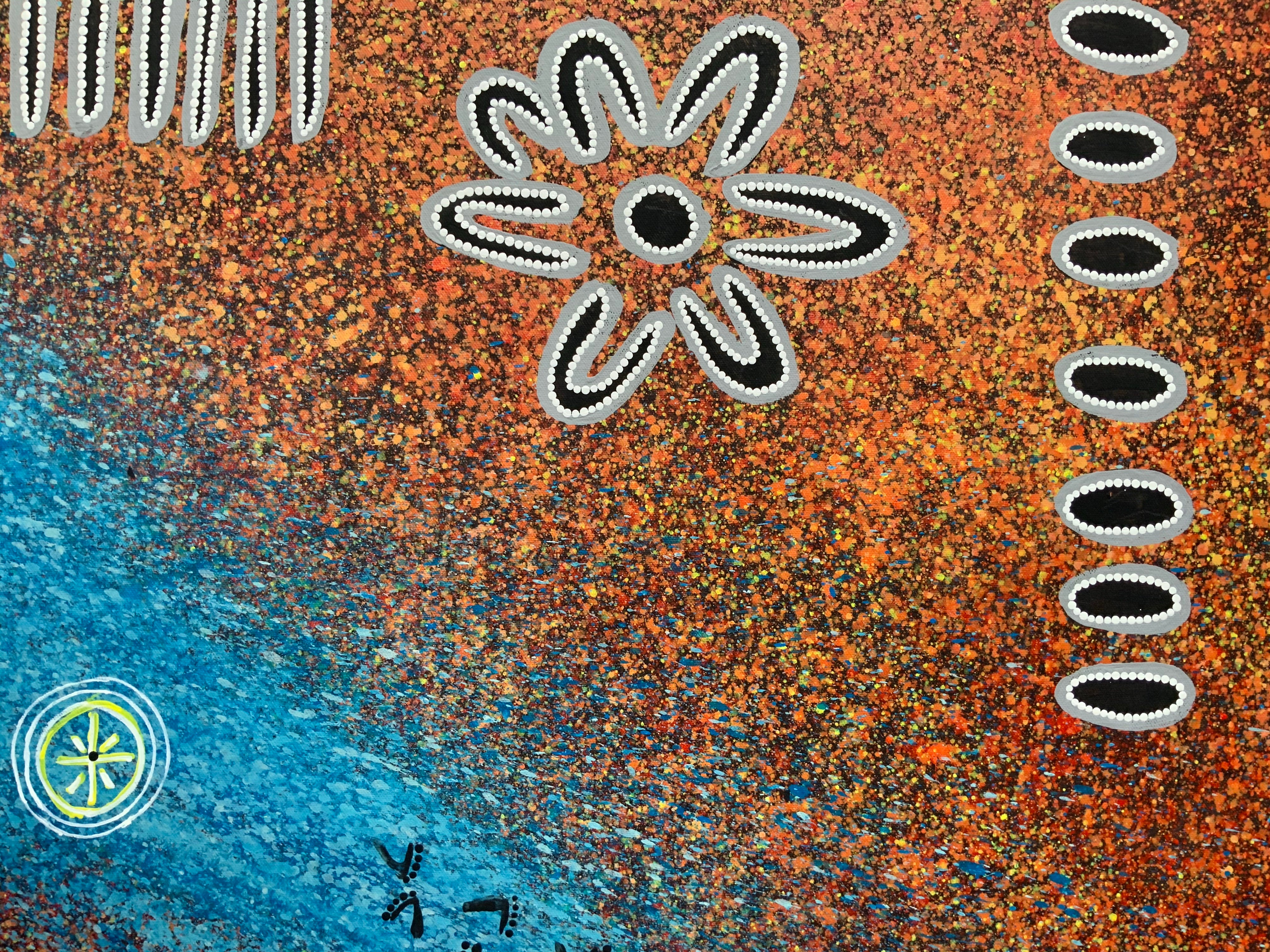 Reggie Sultan - 93x141cm - Seven Sisters .26-5