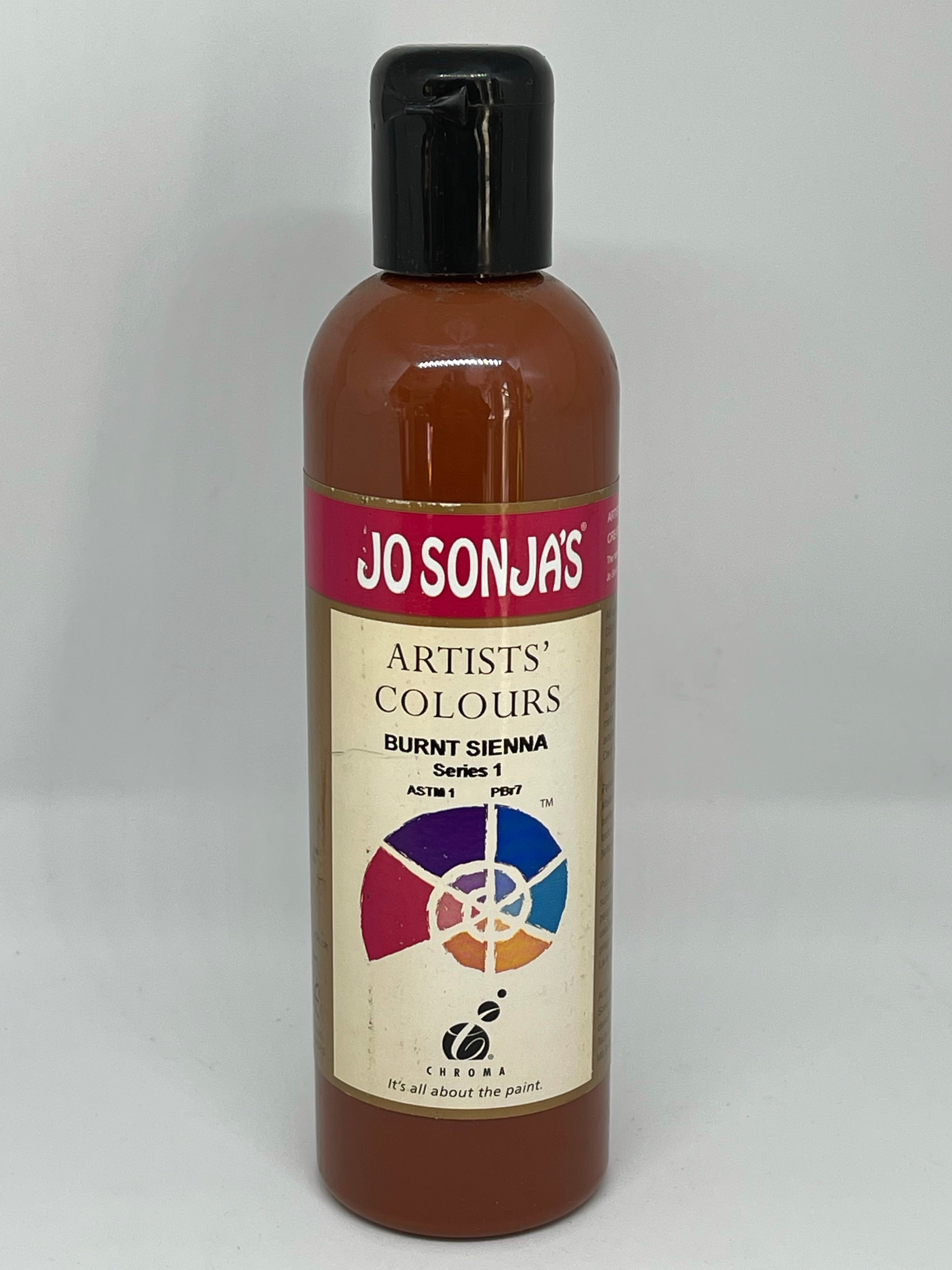 Jo Sonja's Artist Acrylic Paint - Burnt Sienna - 250ml