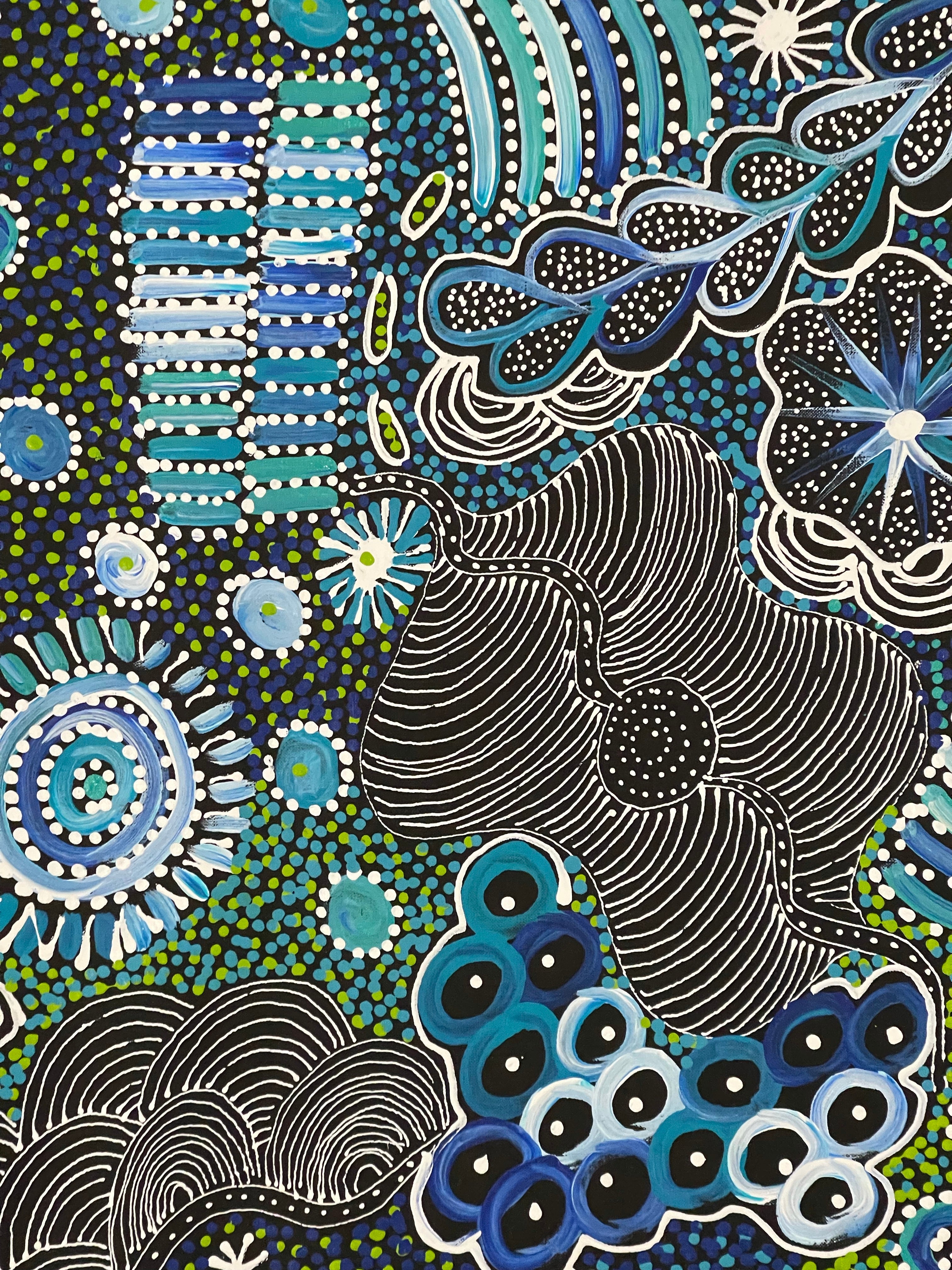 Janet Golder Kngwarreye - My Country .83