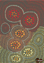 Bindigenous - Bin Sticker - Red