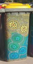 Bindigenous - Bin Sticker - Yellow